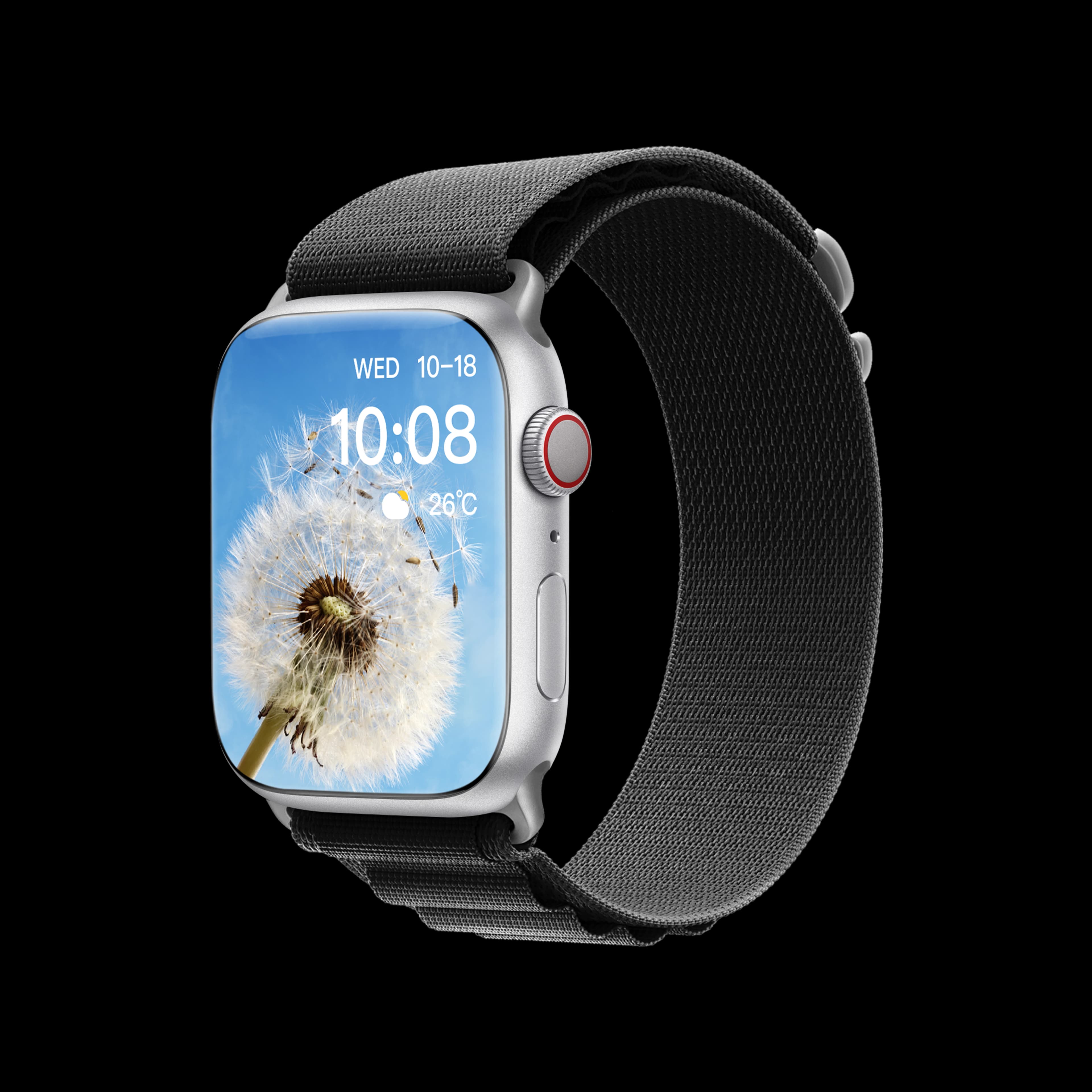 Porodo Magnifico2 Smart Watch — Black 4