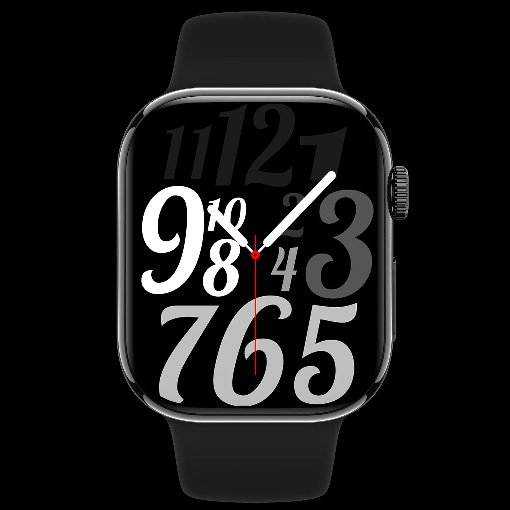 Porodo Jet Black Magnifico Pro Smart Watch 1 Porodo Jet Black Magnifico Pro Smart Watch 1