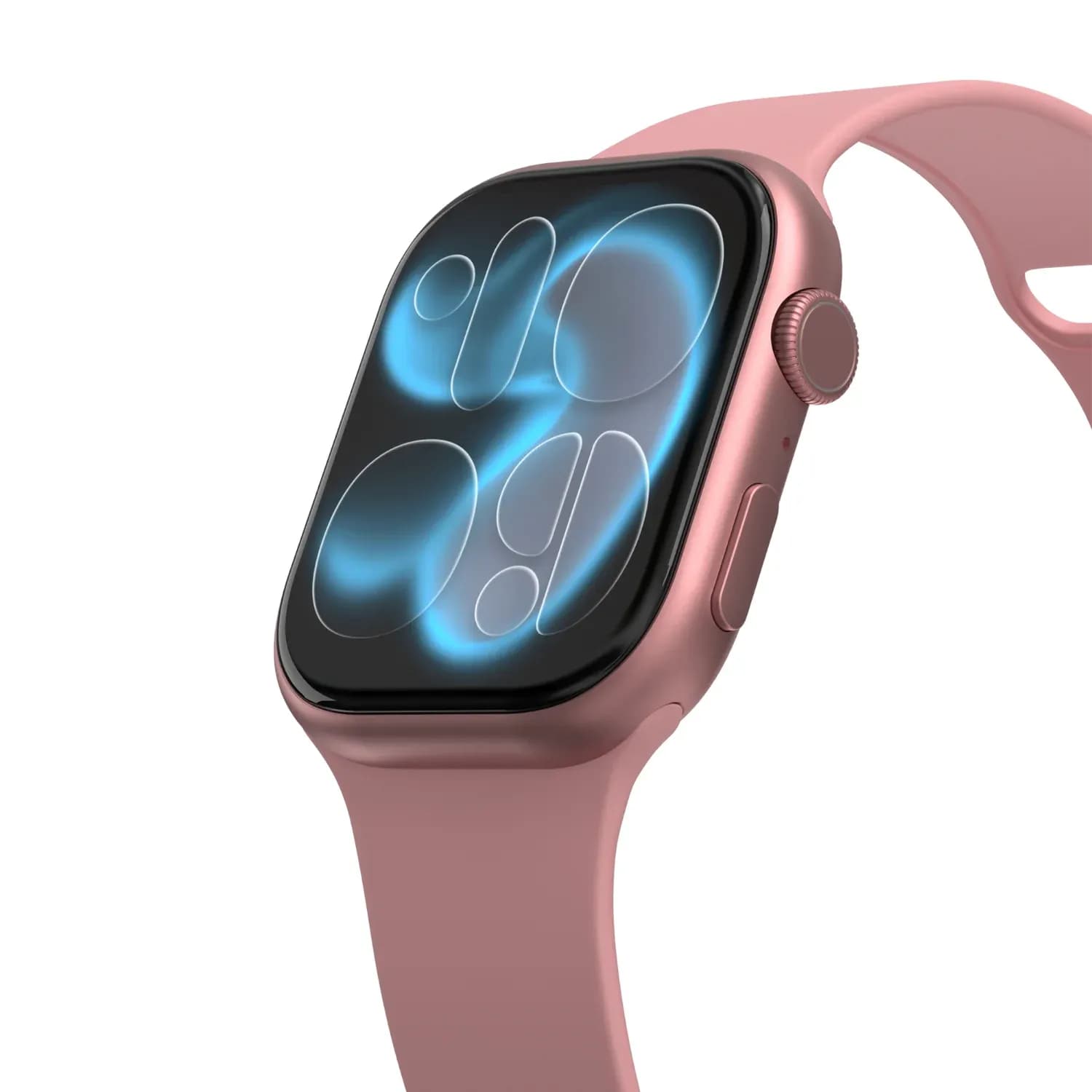 Porodo Smart Watch AeroFit II - 2.01" IPS, Rose Gold — Black 2