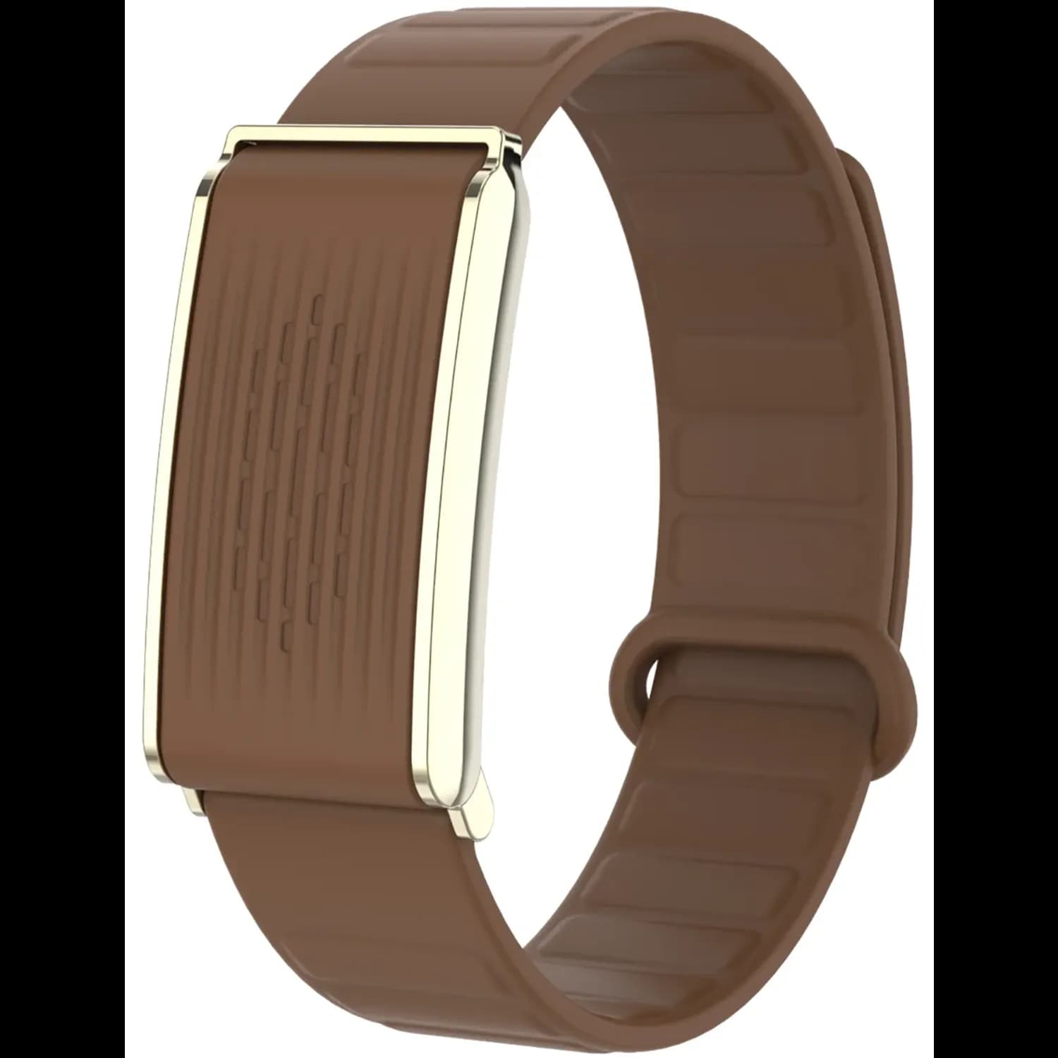 Porodo Fitband Trackfit X - Screenless Magnetic, Brown — White 2