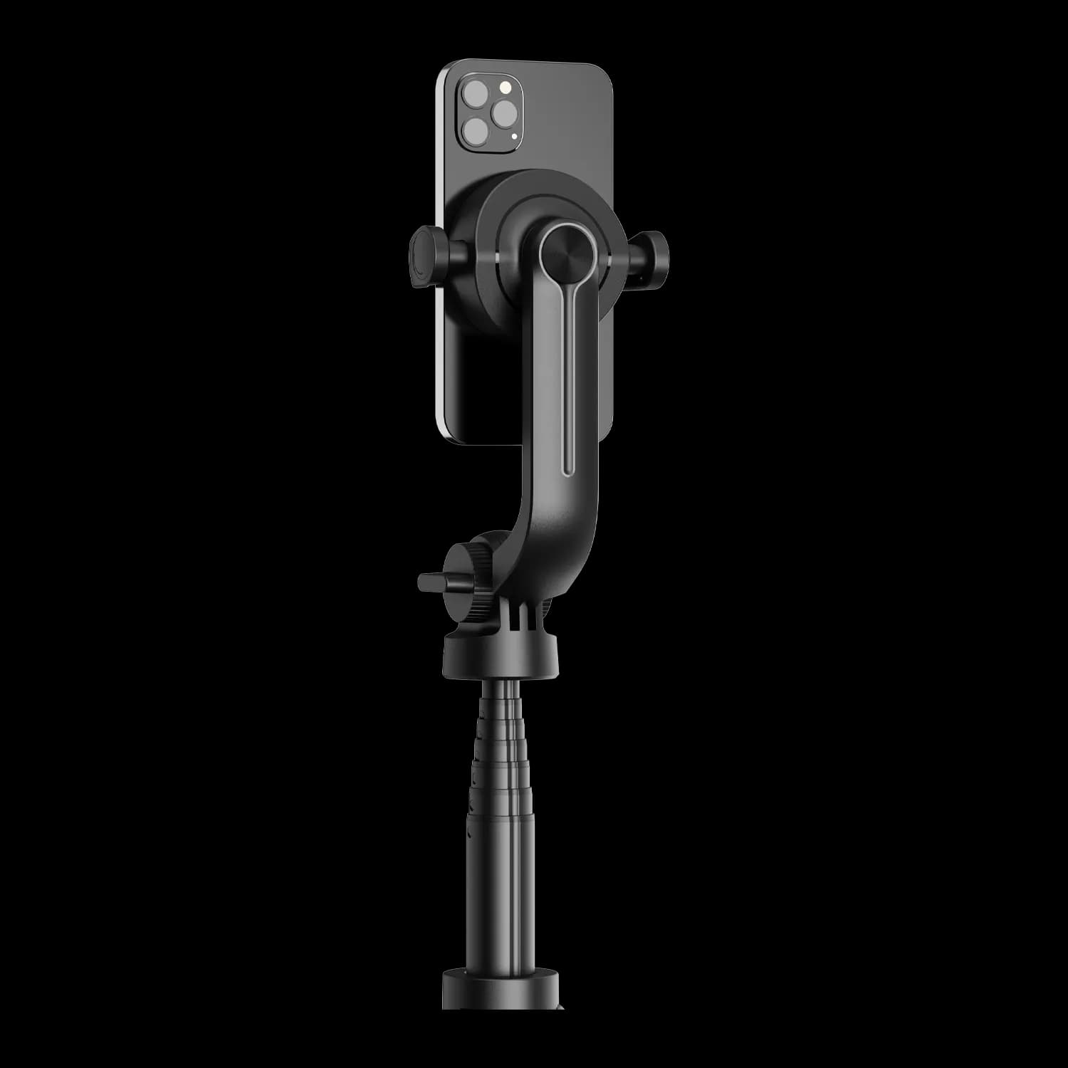 Porodo Magnetic Magsafe Selfie Tripod - Black 4