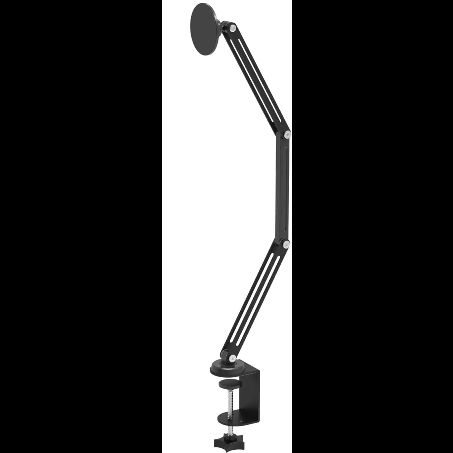 Porodo Magnetic Phone Stand - 360° Rotatable, Expandable, Black 1
