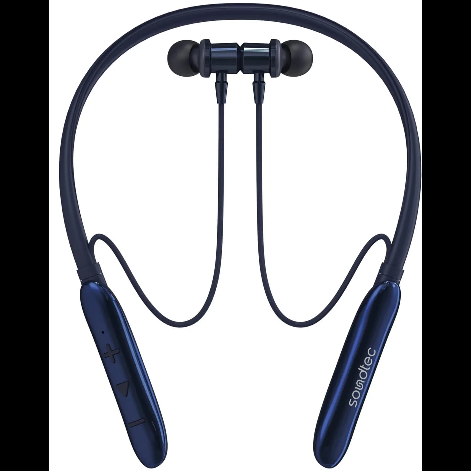 Porodo Wireless Headphones Soundtec AURABAND - 20H Playtime, Blue 1