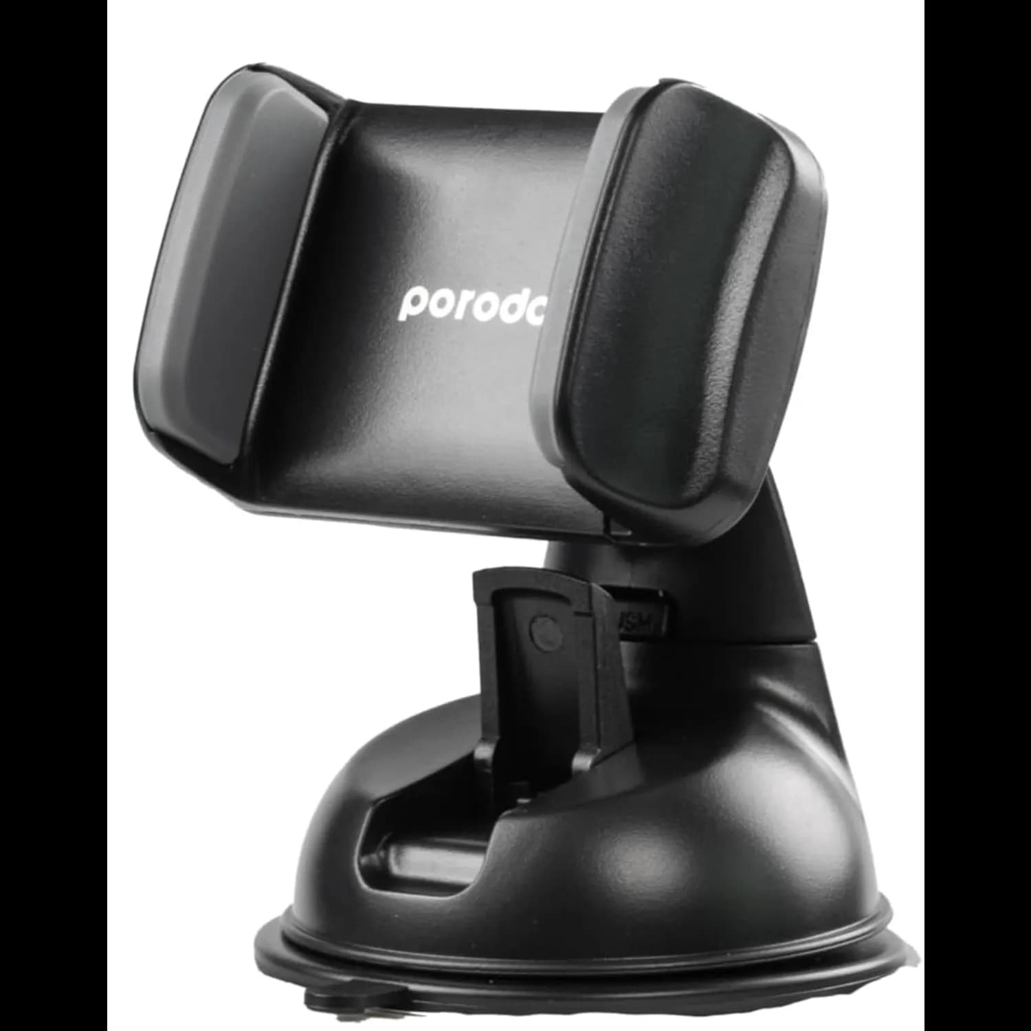 Porodo Phone Mount - Universal Clamp, 360° Rotation, Black 1