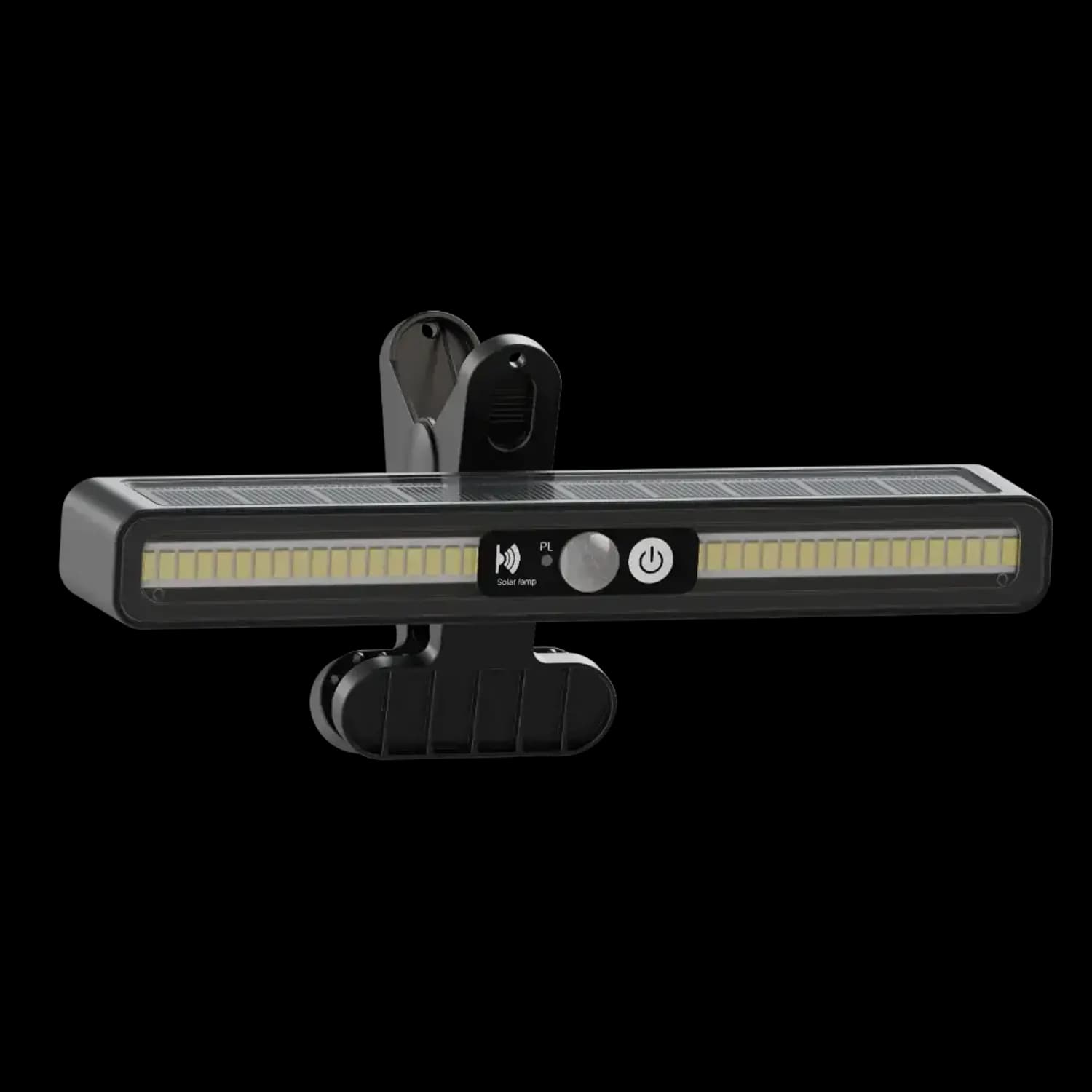 PORODO Outdoor Solar Sensor Light - Motion Sensor, Black PORODO Outdoor Solar Sensor Light - Motion Sensor, Black