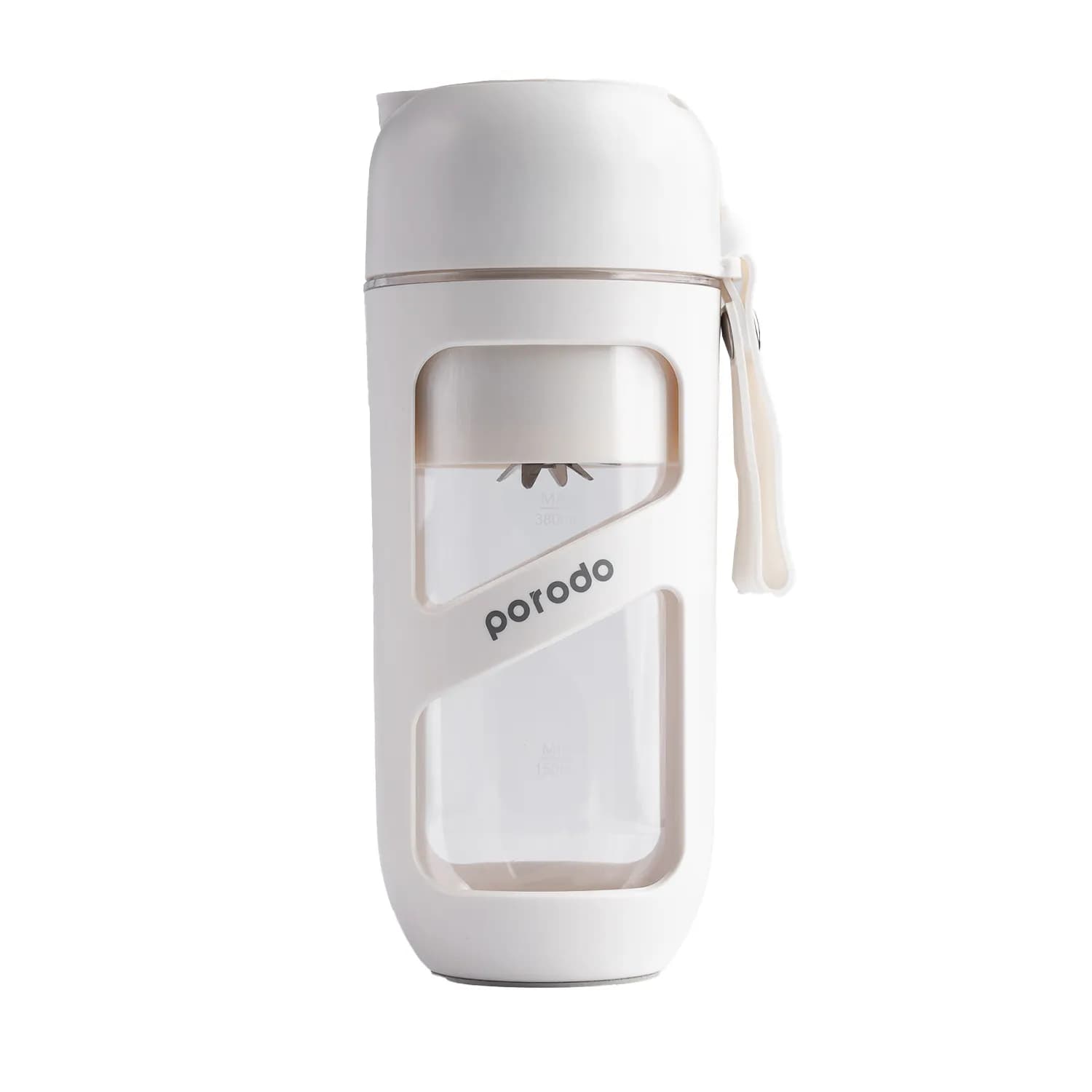 Porodo LifeStyle Vacuum Fresh Portable Juicer & Smoothie Blender - White 1 Porodo LifeStyle Vacuum Fresh Portable Juicer & Smoothie Blender - White 1