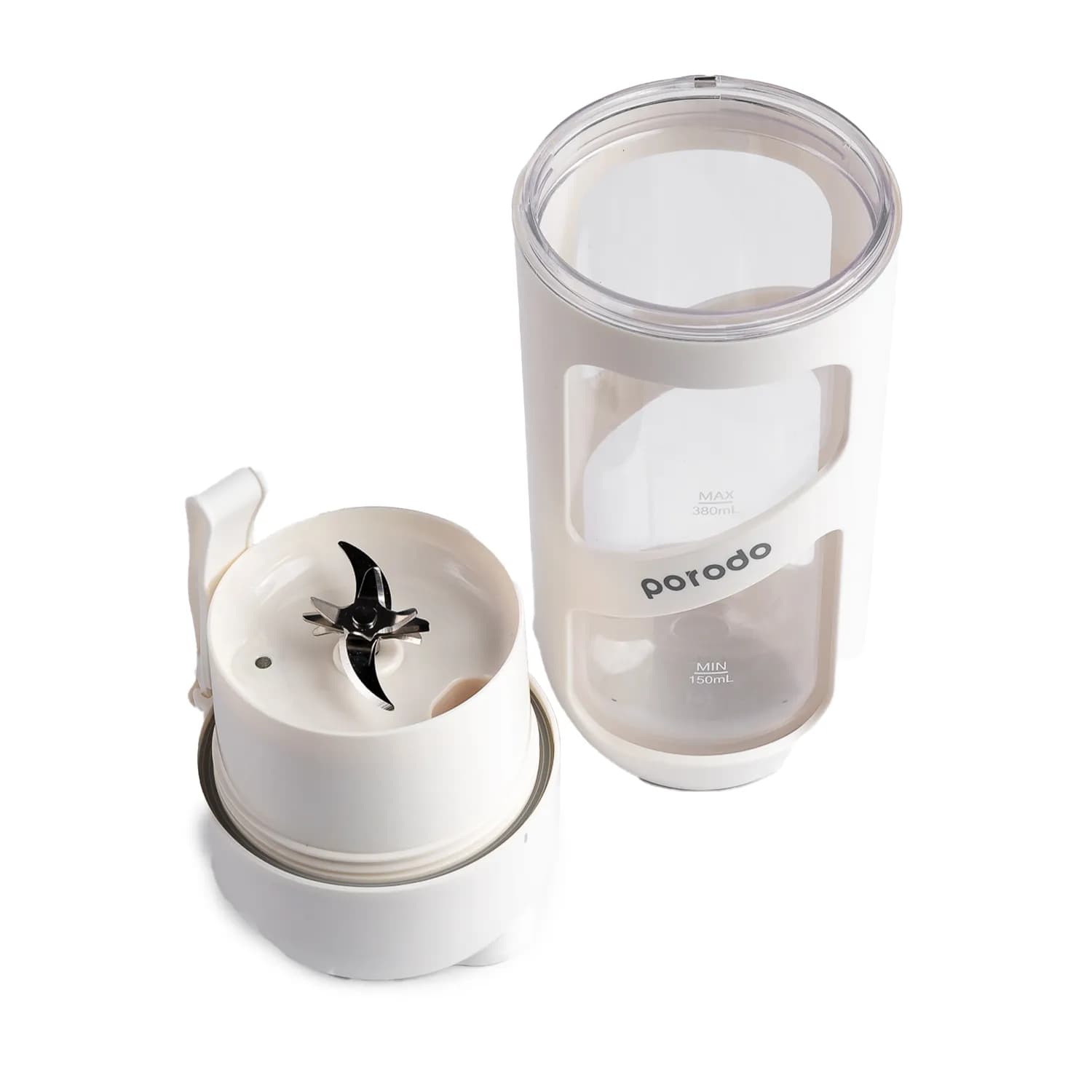 Porodo LifeStyle Vacuum Fresh Portable Juicer & Smoothie Blender - White 2