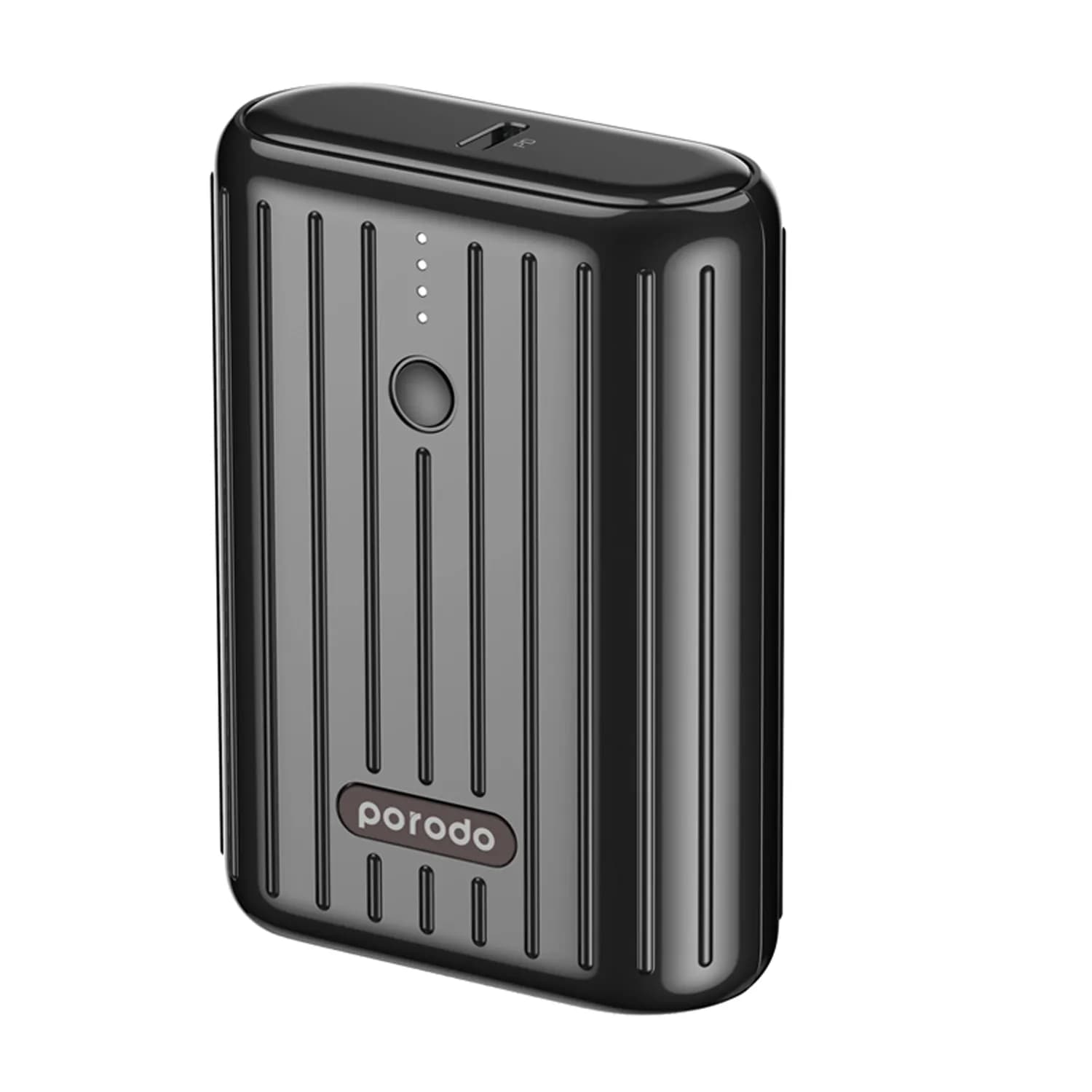 Porodo Power Bank 10000mAh QC 3.0 with PD 20W Fast Charging On-The-Go — Black 2