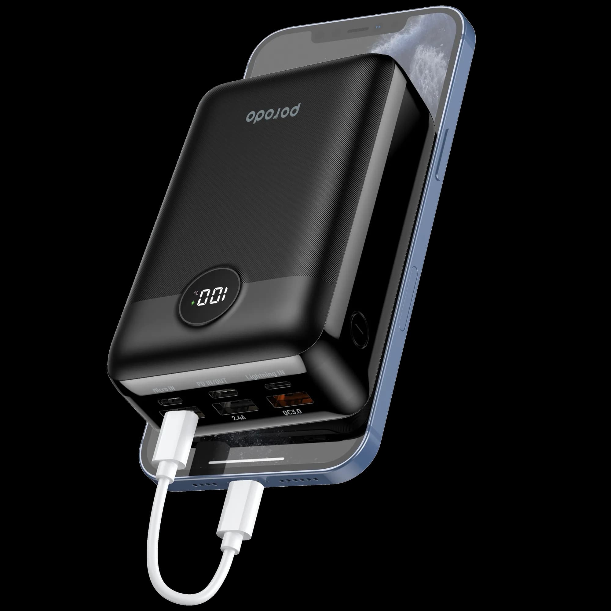 Super Compact Power Bank 30000mAh PD 20W QC3.0 1 Super Compact Power Bank 30000mAh PD 20W QC3.0 1