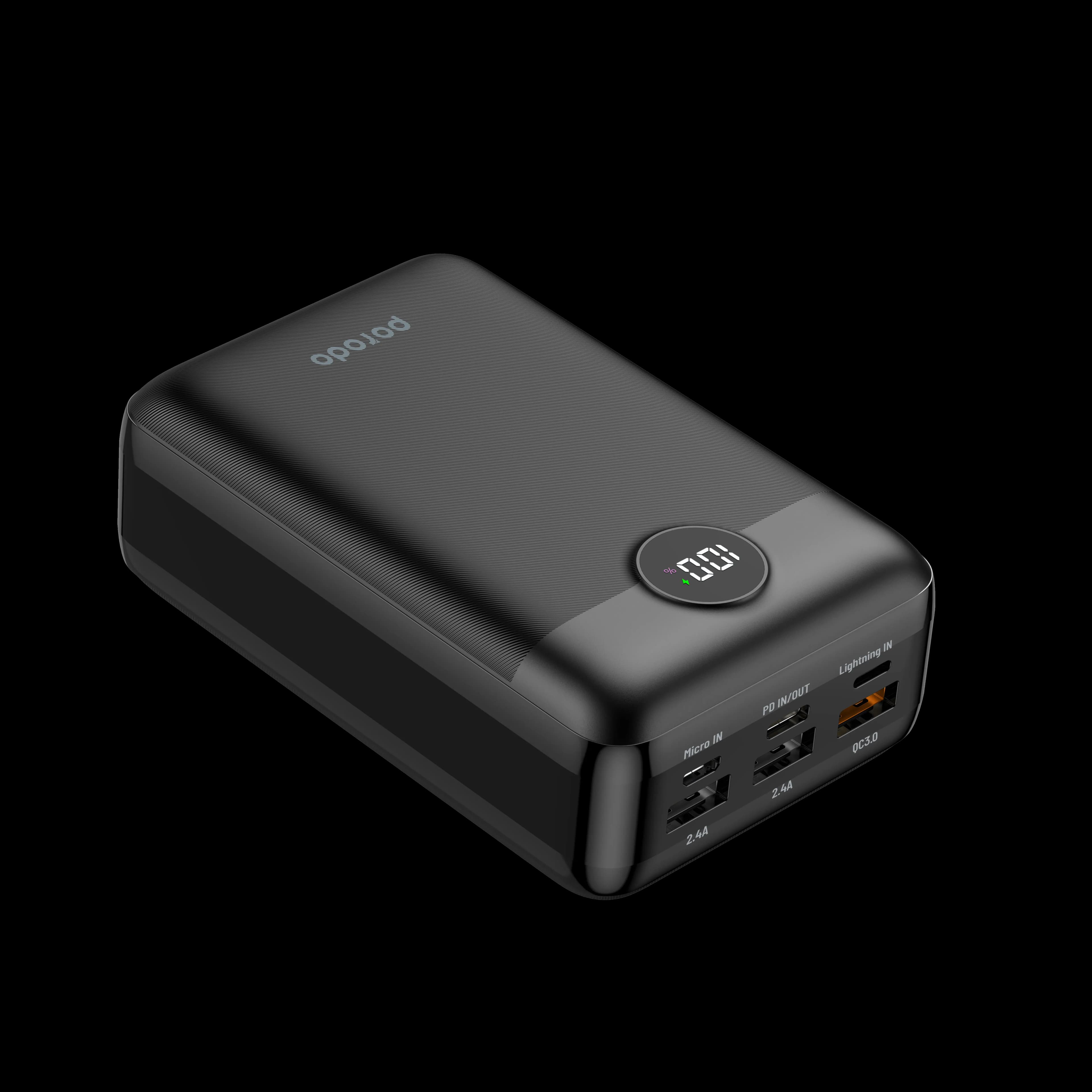Super Compact Power Bank 30000mAh PD 20W QC3.0 2