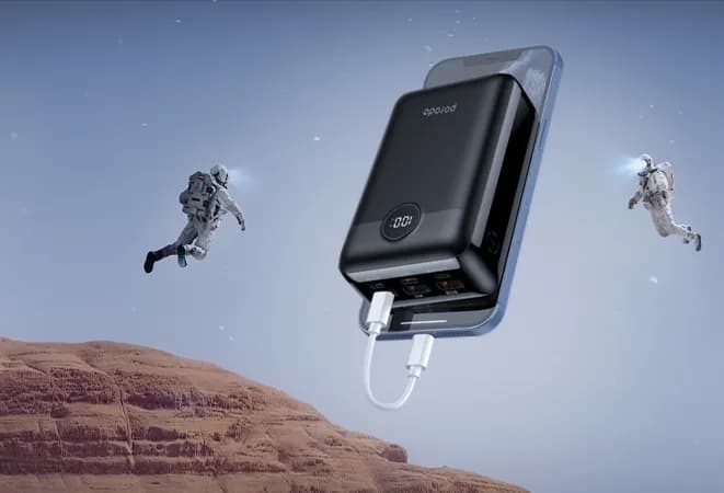 Super Compact Power Bank 30000mAh PD 20W QC3.0 4