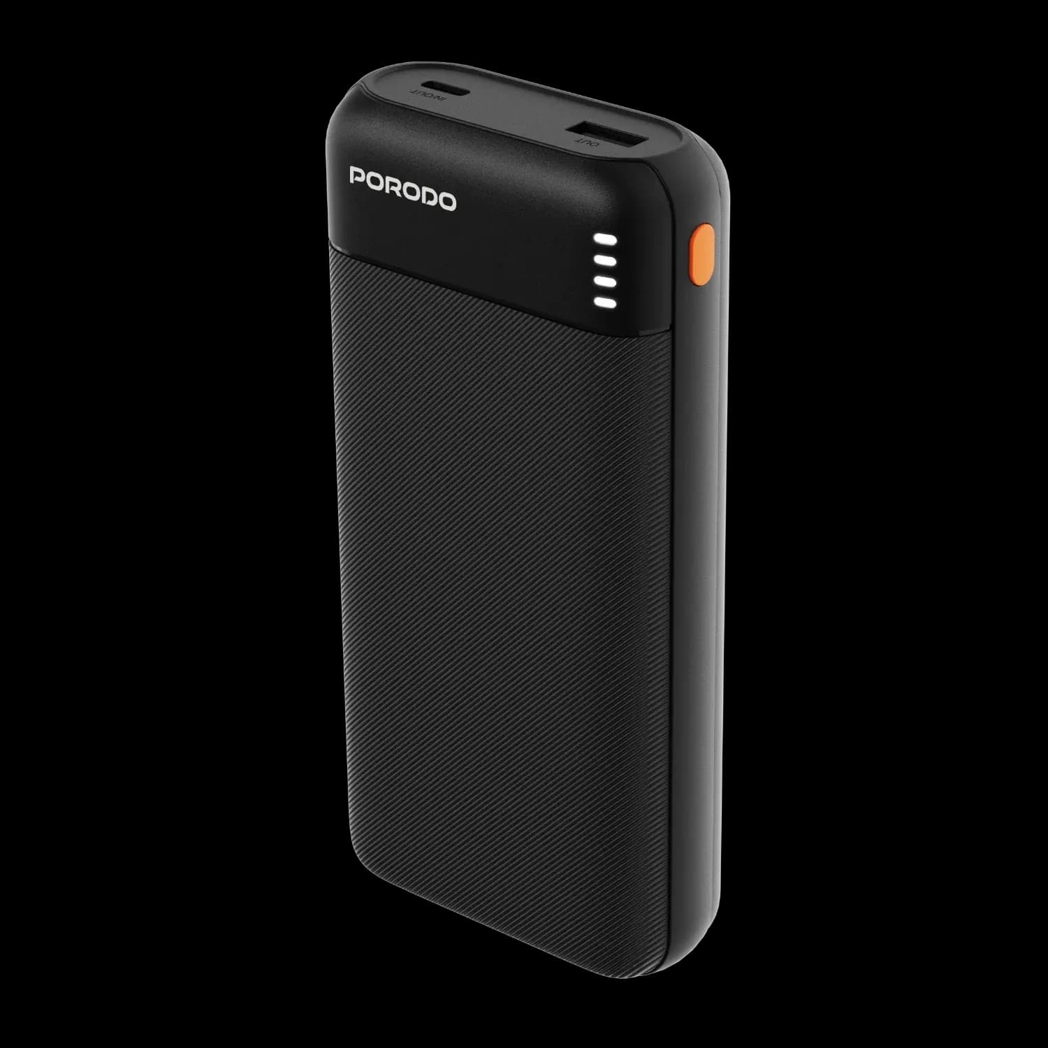 Porodo Power Bank Luna Pro 20000mAh - Black 1 Porodo Power Bank Luna Pro 20000mAh - Black 1