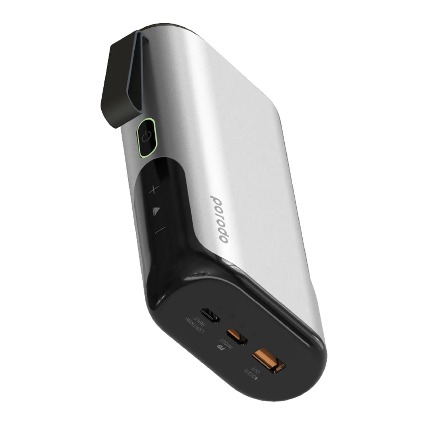 Porodo 3-in-1 10000mAh Power Bank Speaker With Phone Holder 2