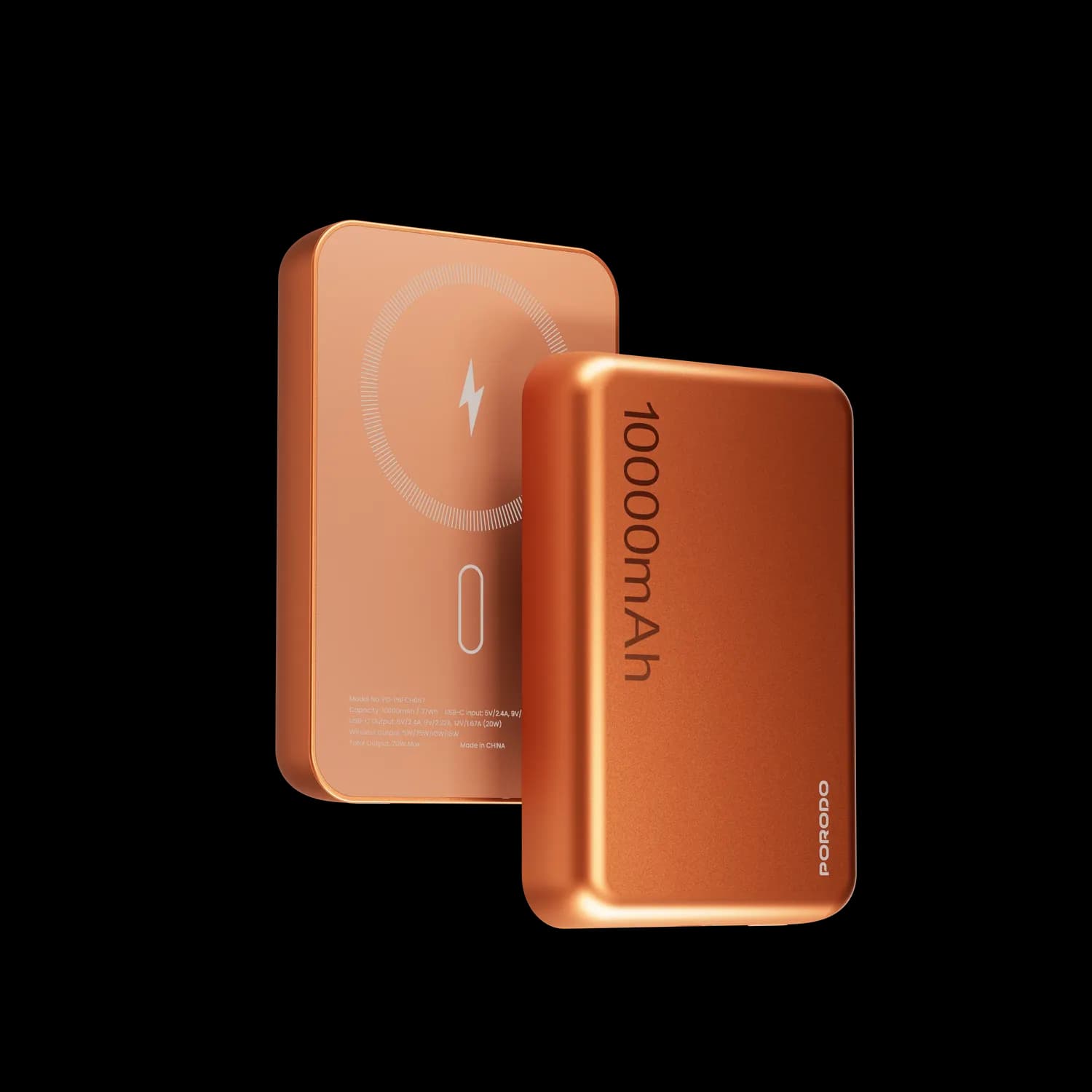 Porodo Power Bank - 10000mAh MagSafe, Multiple Colors 1 Porodo Power Bank - 10000mAh MagSafe, Multiple Colors 1