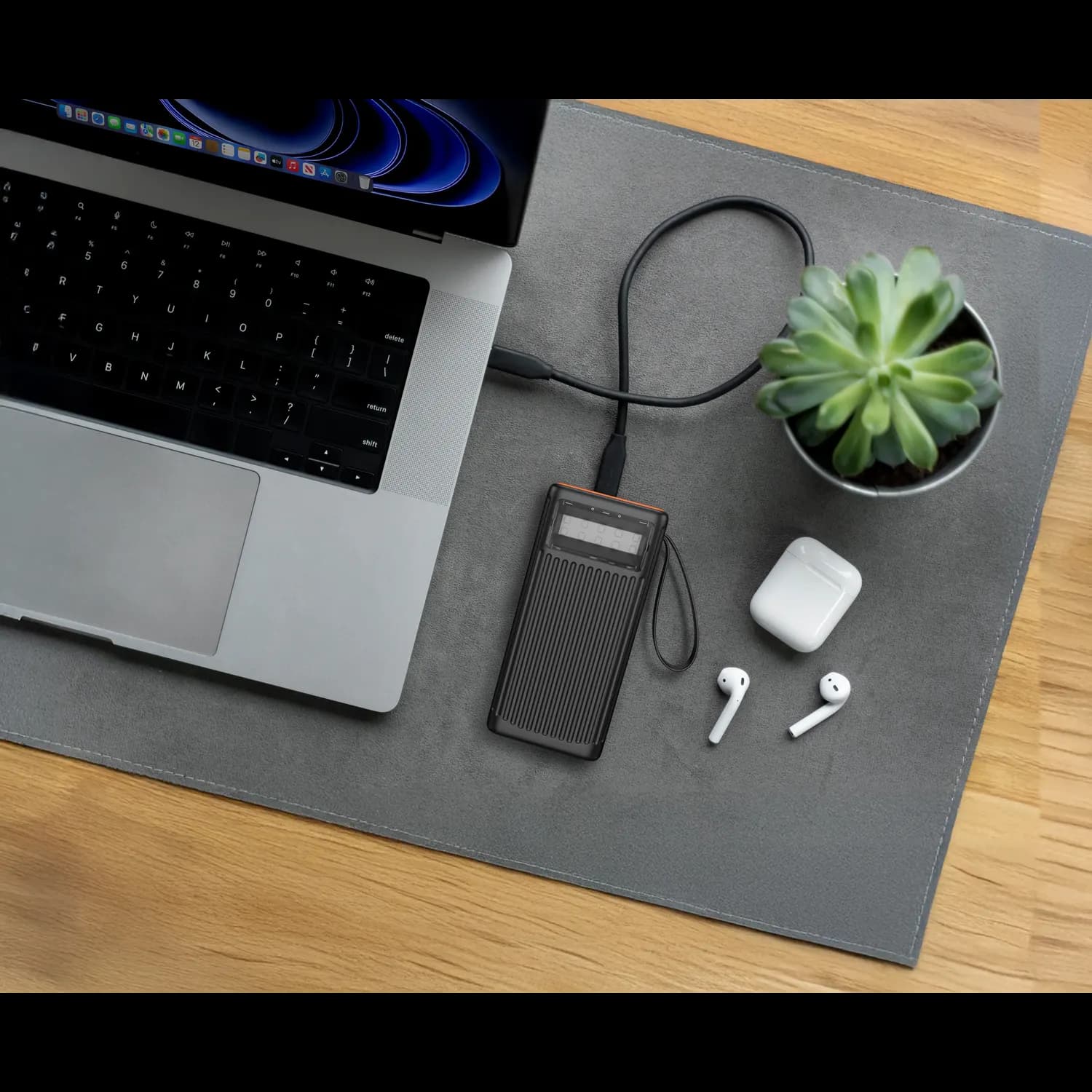 Porodo Power Bank 60000mAh PD 65W - Multi-Device, Black 3