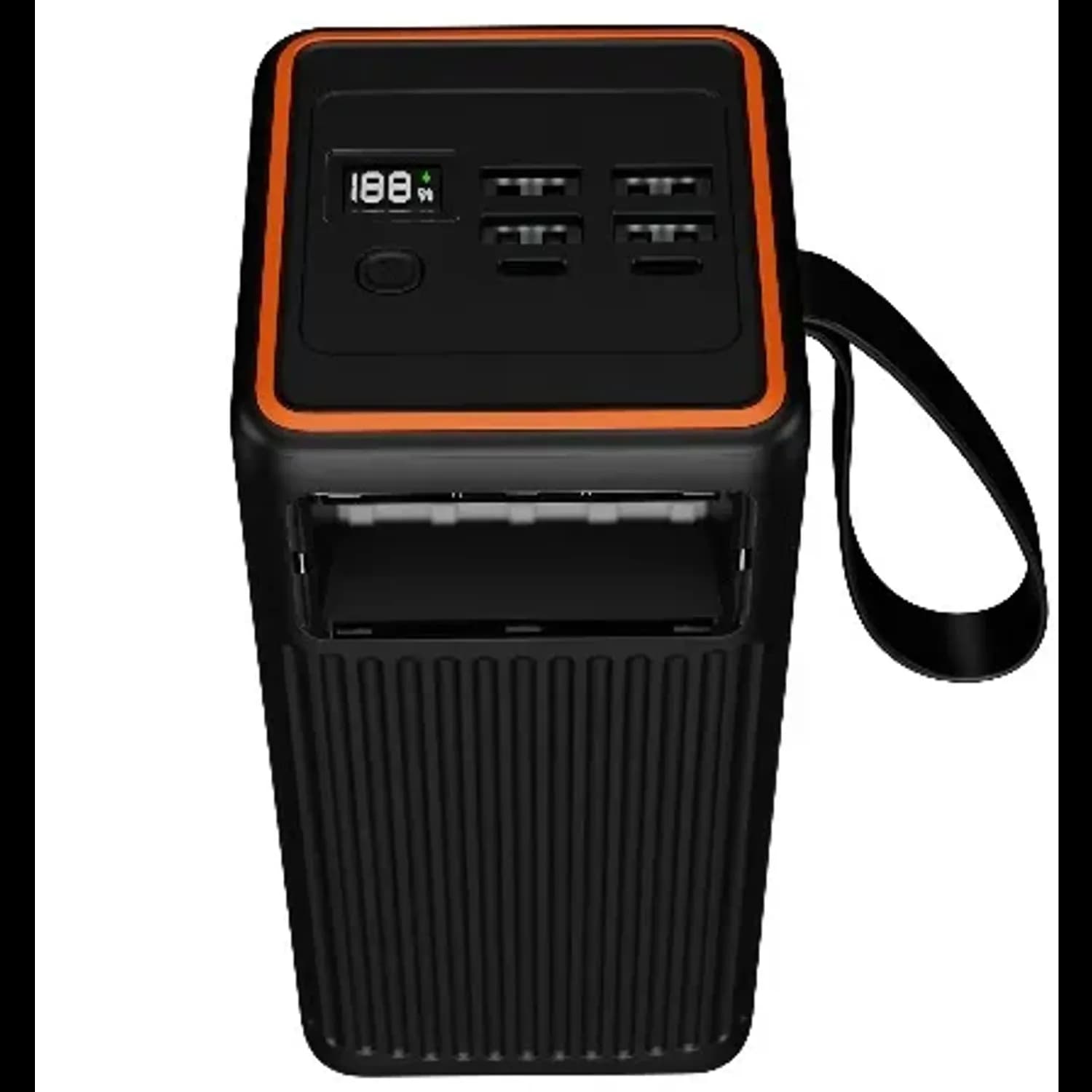 Porodo Power Bank 60000mAh PD 65W - Multi-Device, Black 4