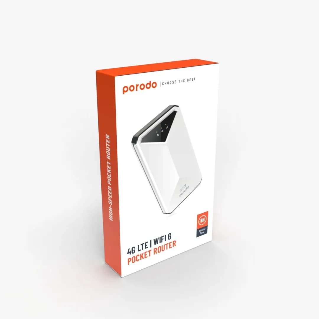 Porodo High-Speed Portable MiFi 3G/4G Router 3
