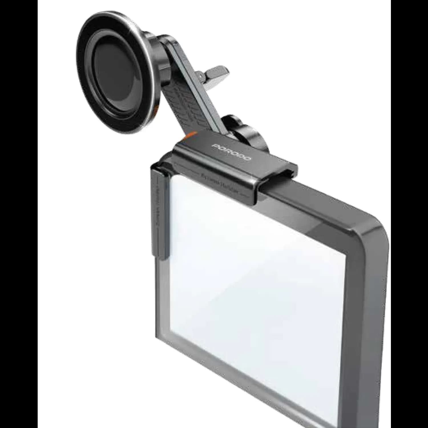 Porodo Car Mount ClavoMag - 360° Adjustable Magnetic, Black 1