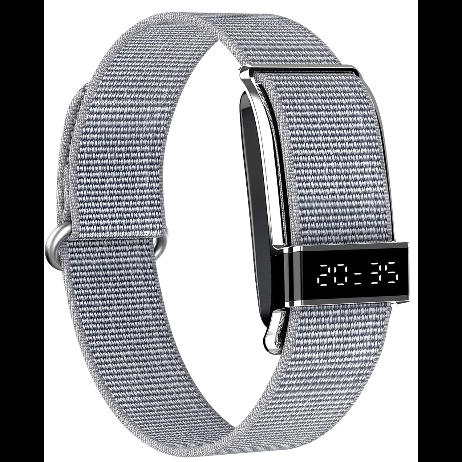 Porodo Fitness Tracker Trackfit Pro - Heart Rate, 10 Days, Silver 1 Porodo Fitness Tracker Trackfit Pro - Heart Rate, 10 Days, Silver 1