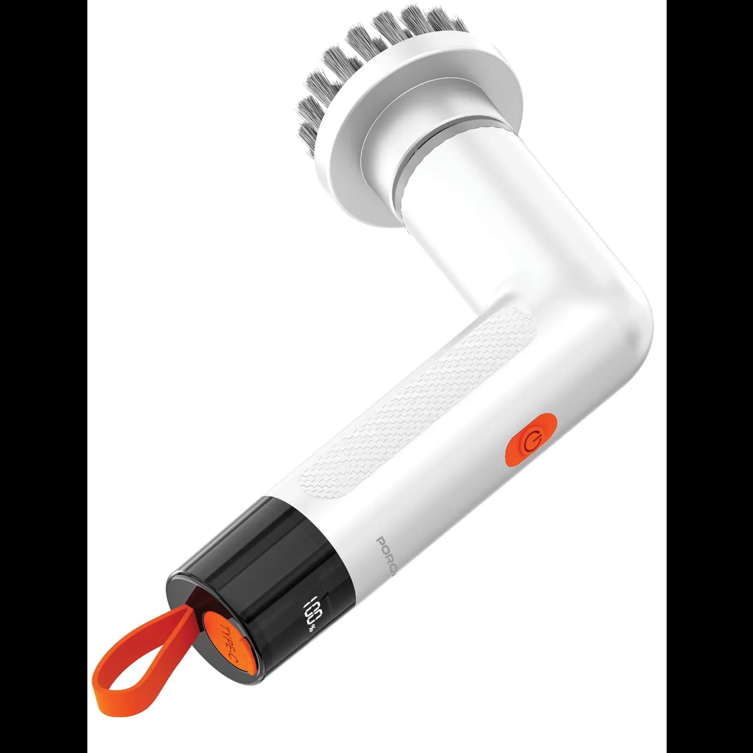Porodo Electric Cleaning Brush - 10W, IPX6, White 5