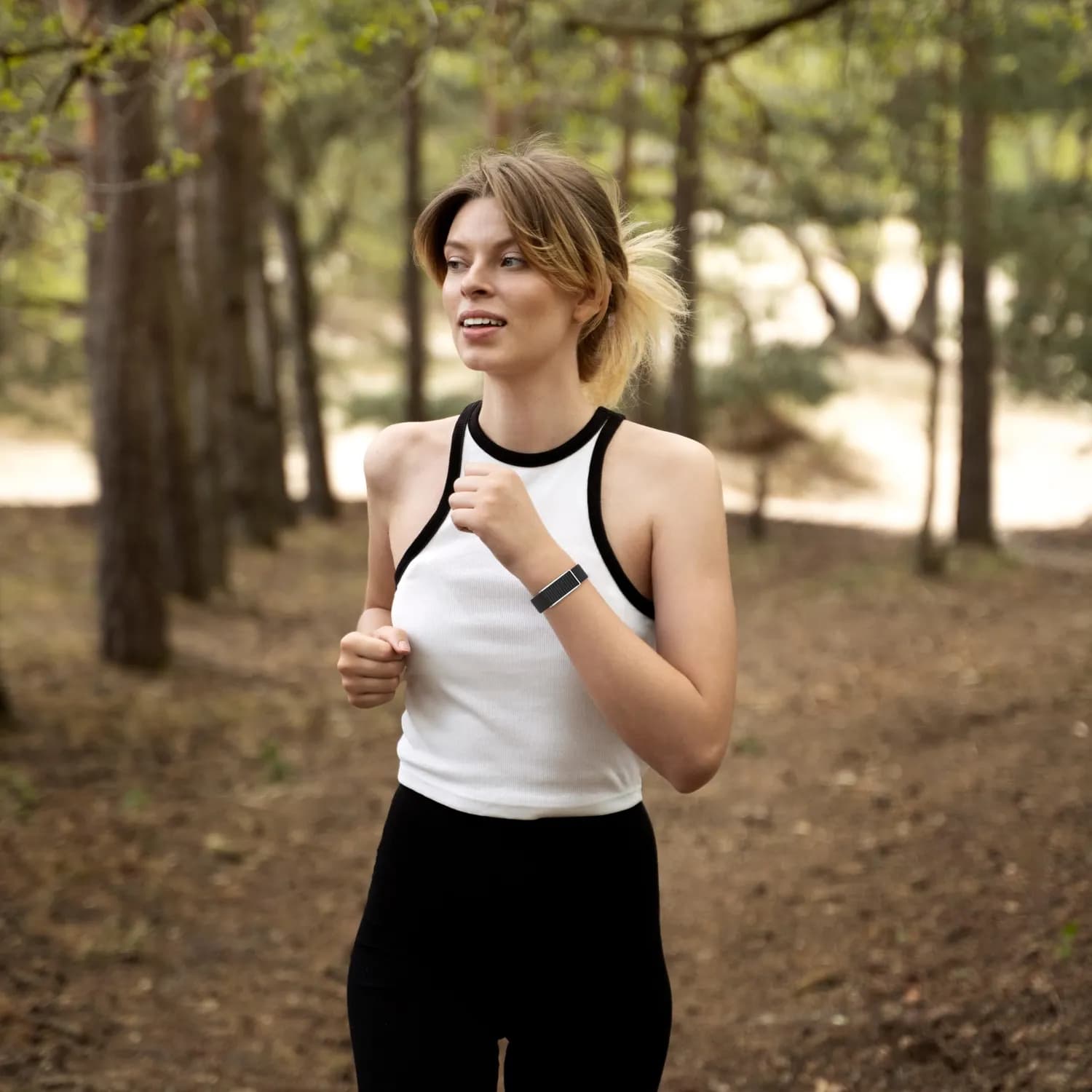 Porodo Fitness Band TrackFit - Screenless, Silver — Silver 5