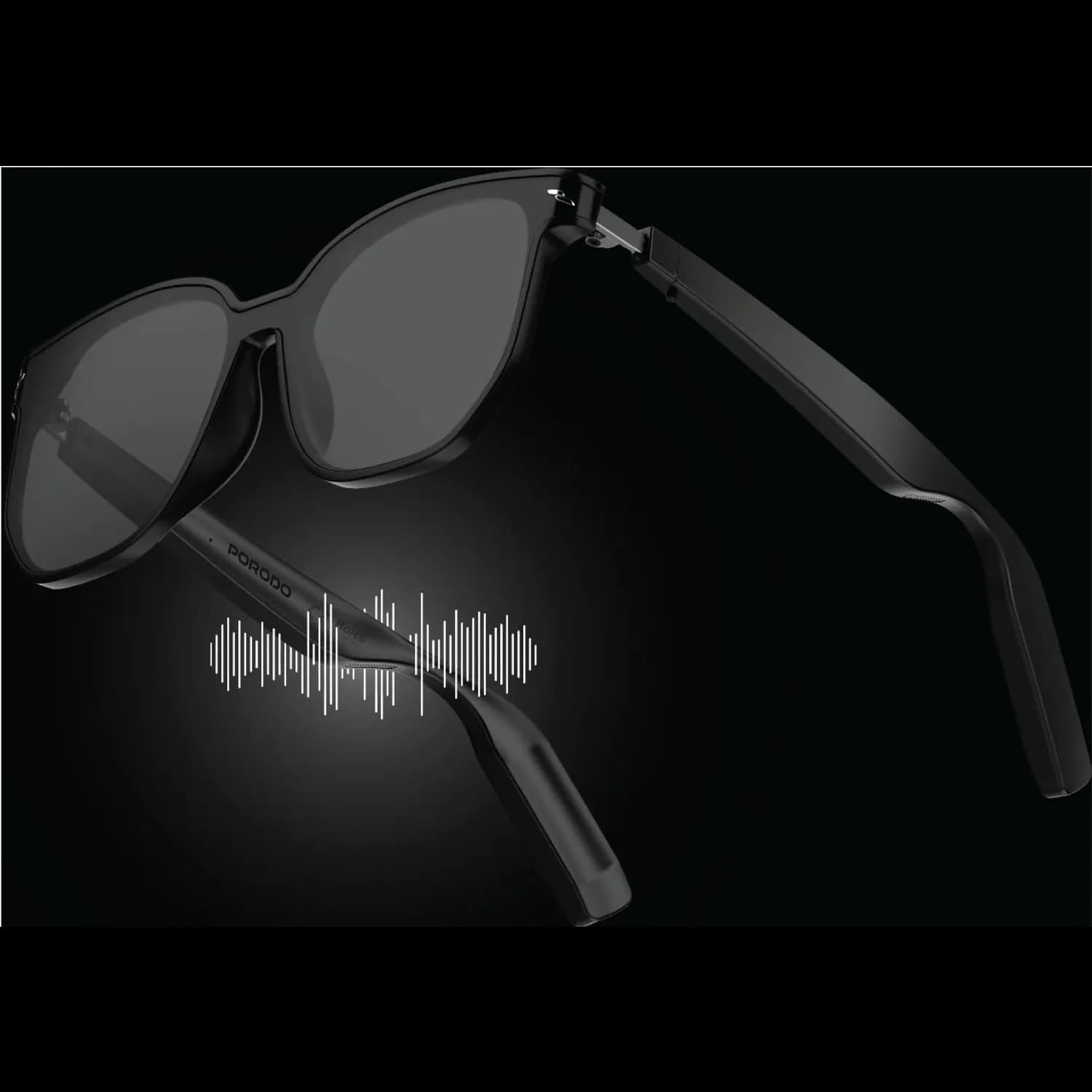 Porodo Smart Glasses Optix - Audio, Black 2