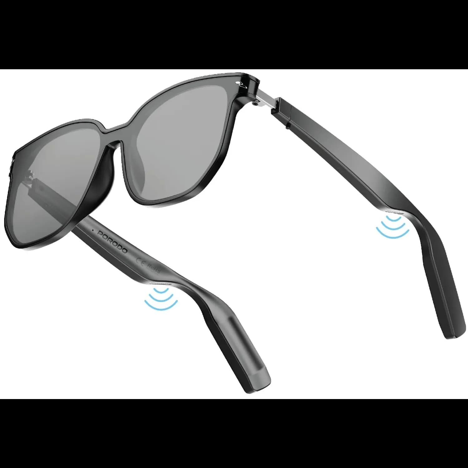 Porodo Smart Glasses Optix - Audio, Black 1 Porodo Smart Glasses Optix - Audio, Black 1