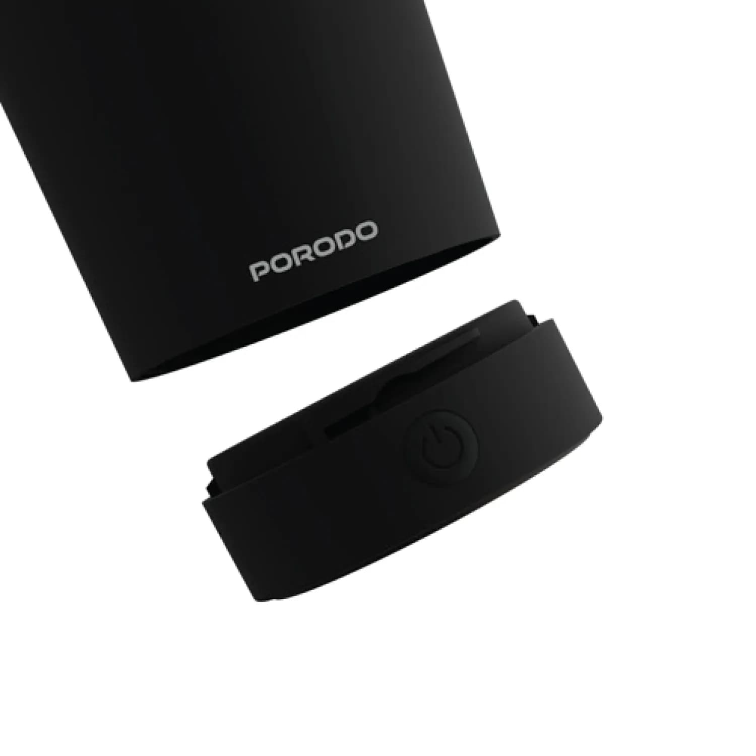 Porodo Magnetic Stirring Mug - 400mL, Black — Black 3
