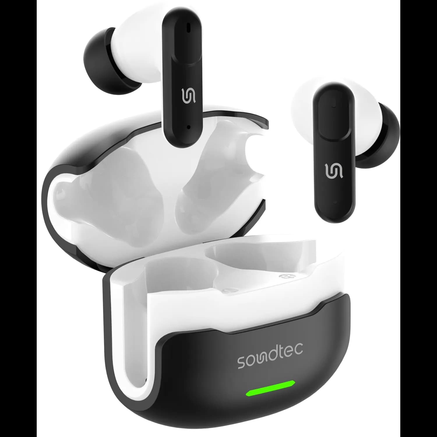 Porodo Soundtec Earbuds Prosound - 120H Playtime, Black 2