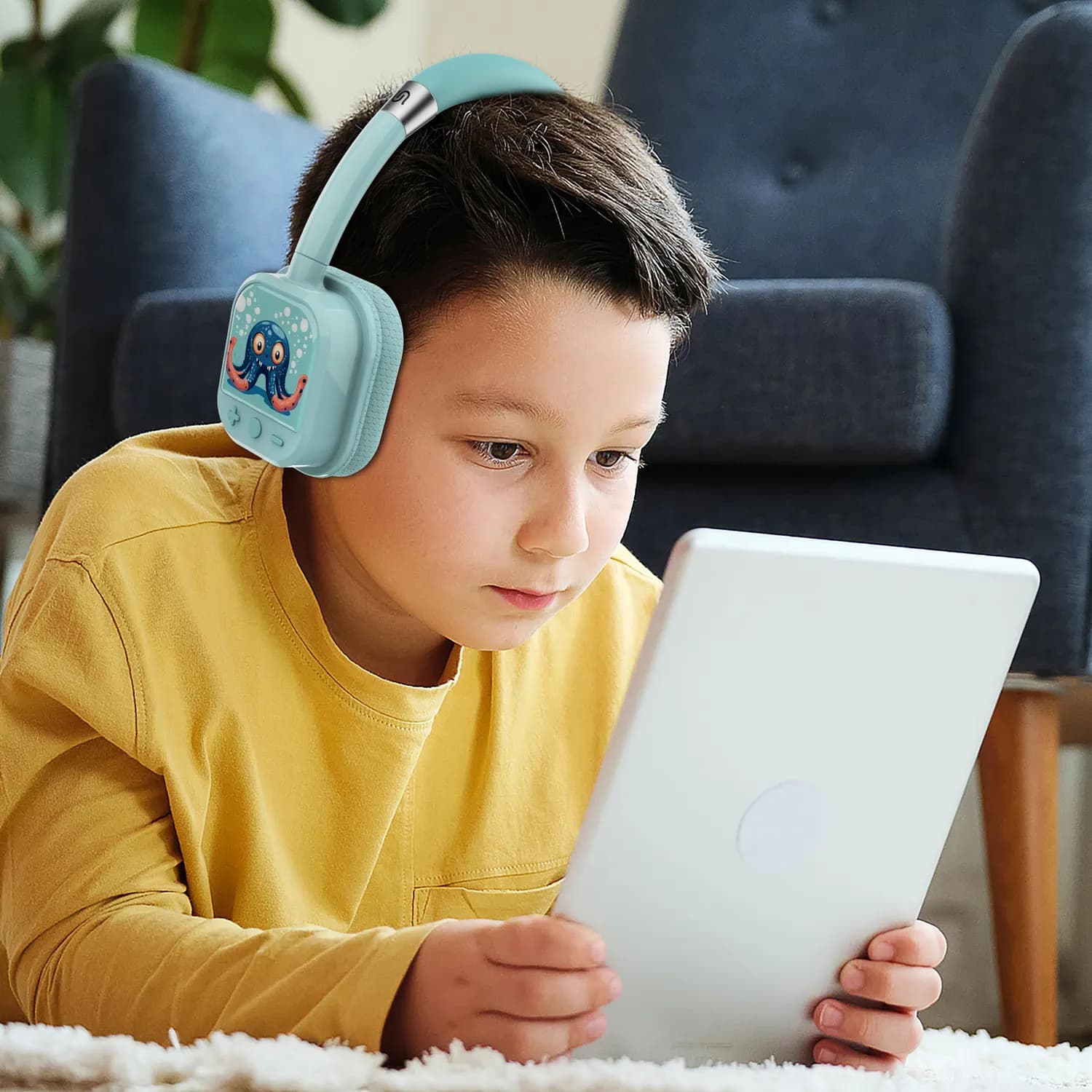 Porodo Kids Bluetooth Headphones Soundtec Yotowave - 25H Playtime, Bright 5