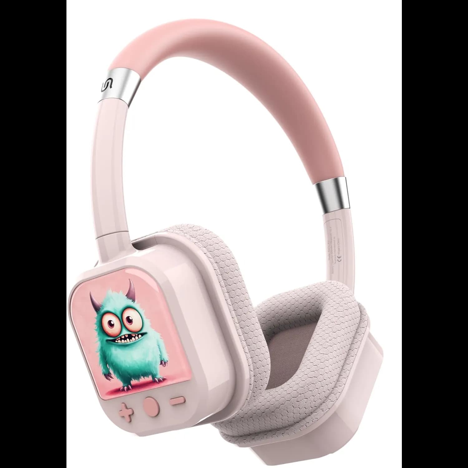 Porodo Kids Bluetooth Headphones Soundtec Yotowave - Wireless, Pink — Pink 1 Porodo Kids Bluetooth Headphones Soundtec Yotowave - Wireless, Pink — Pink 1