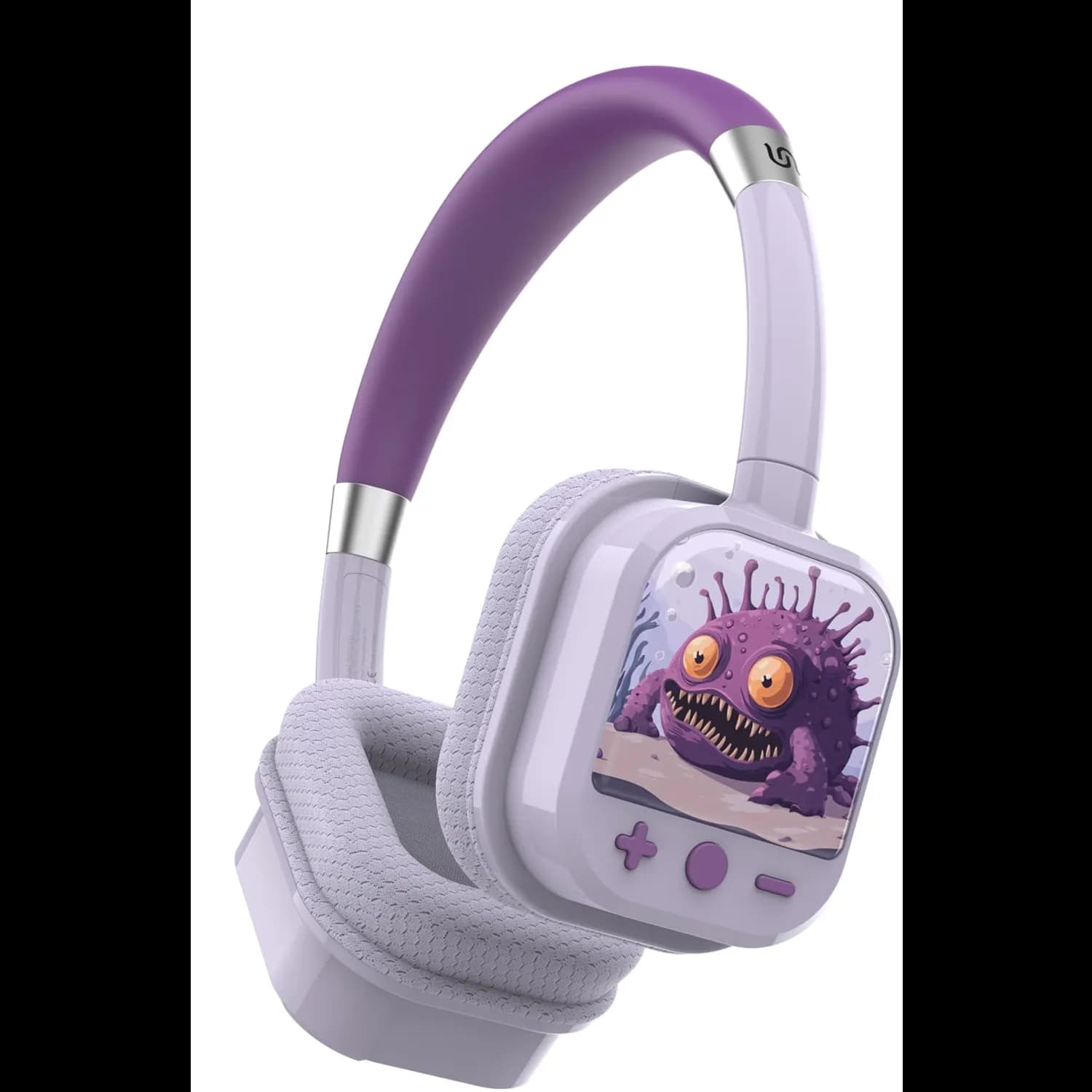 Porodo Kids Bluetooth Headphones Soundtec Yotowave - 25H Playtime, Purple 1