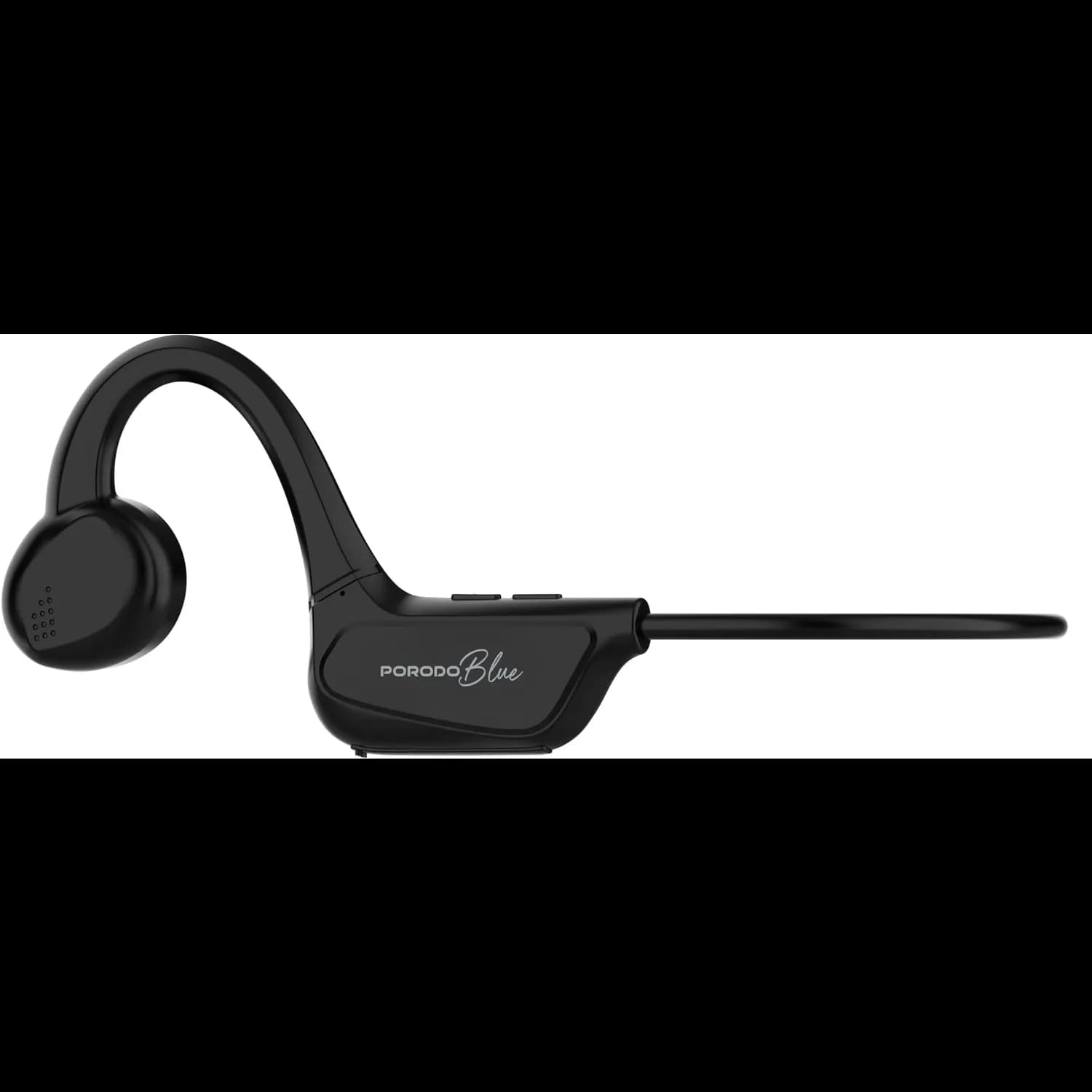 Porodo Bone Conduction Wireless Headset - Bluetooth 5.0, Black 4