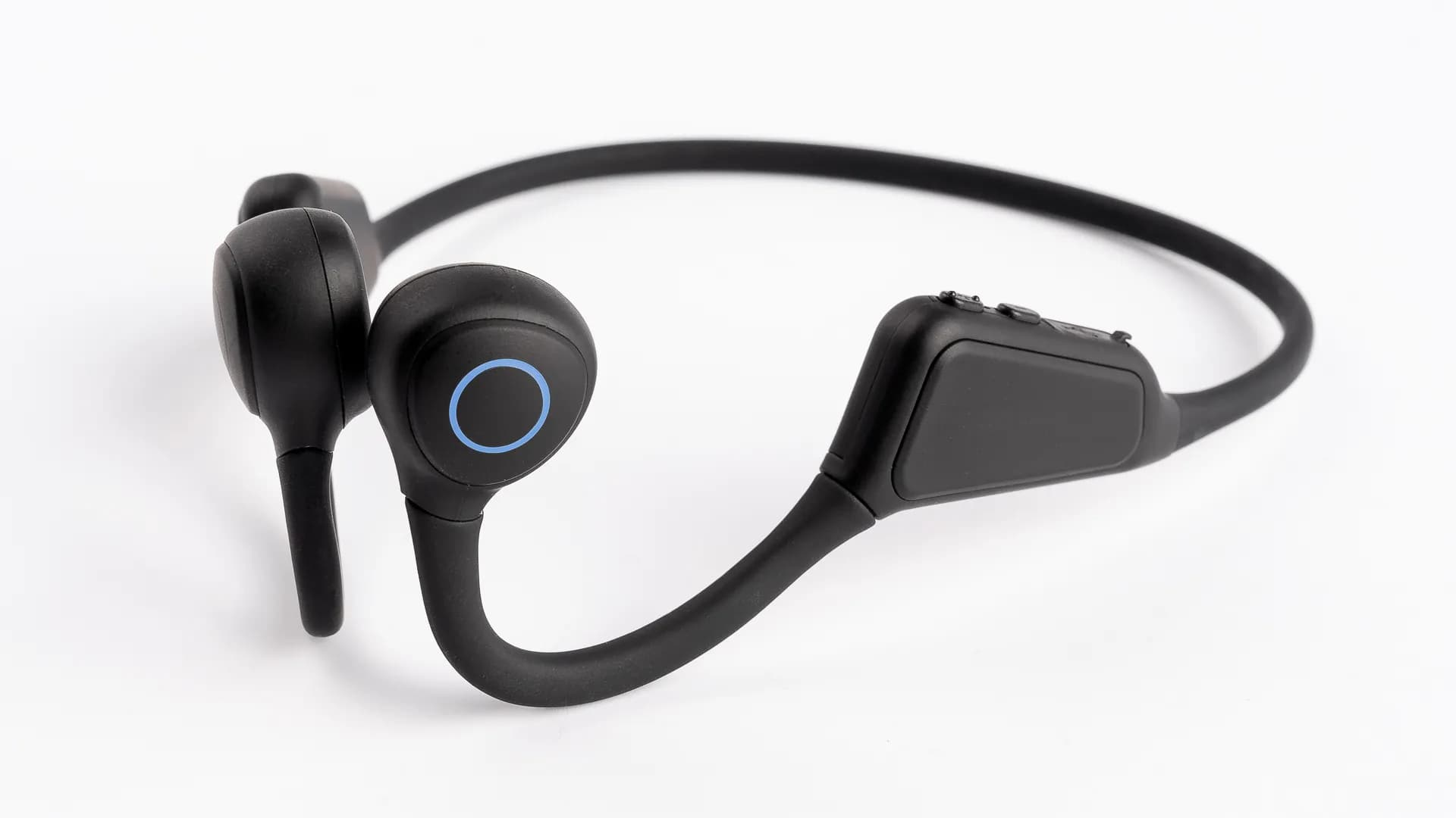 Porodo Soundtec Bone Conduction Headphones - Black 1 Porodo Soundtec Bone Conduction Headphones - Black 1