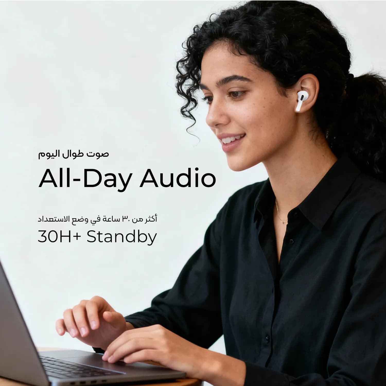 Porodo Headphones AP Pro2 ANC - White 5