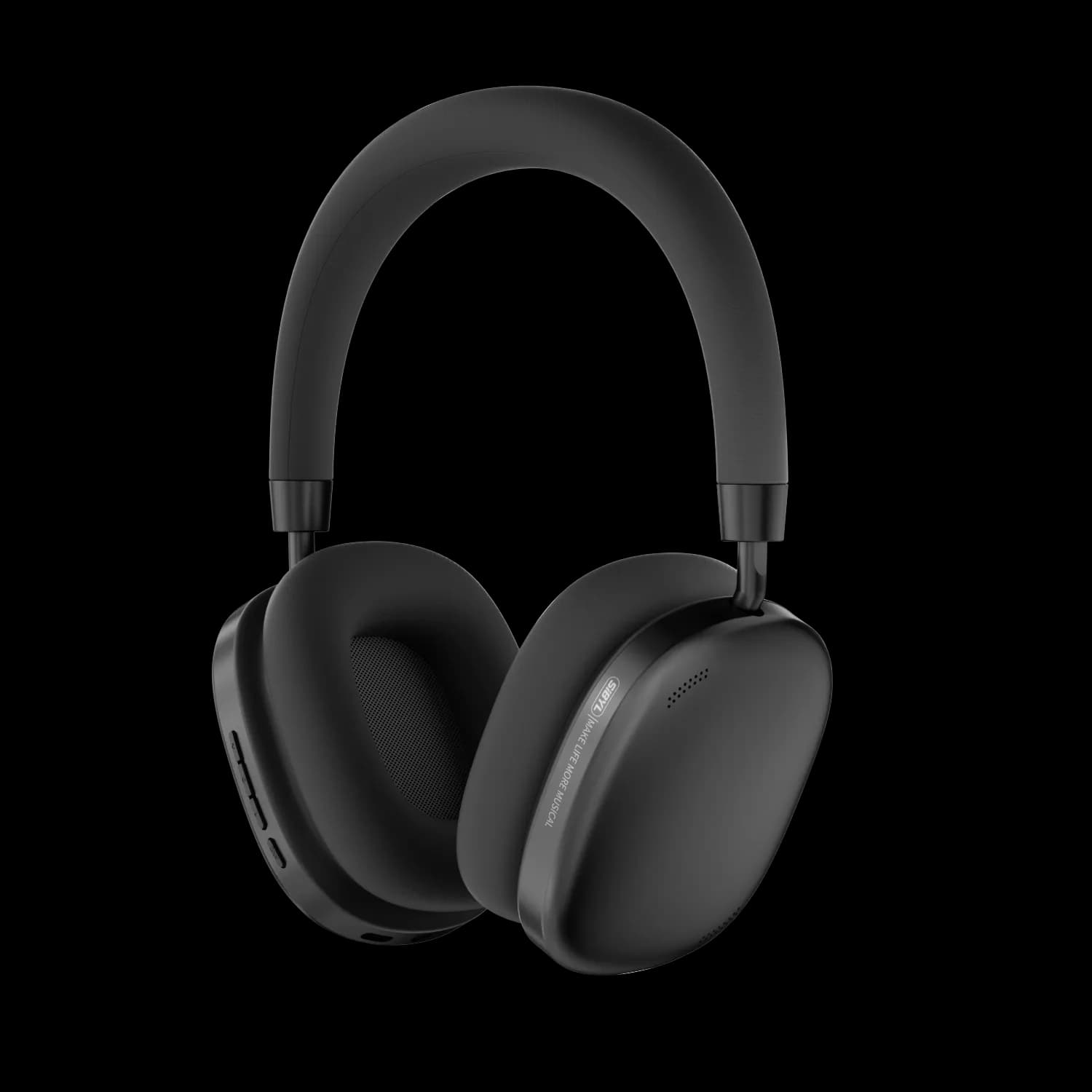 Porodo Soundtec Airpodmax ANC Headphone — Black 4