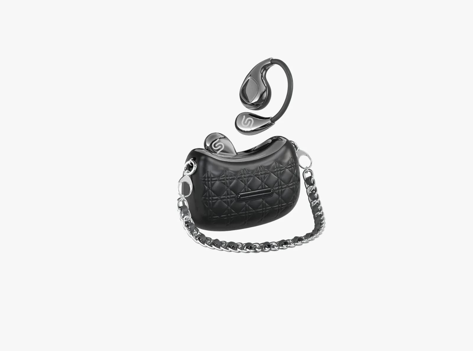 Porodo Soundtec Hand Bag ENC Earbuds — Black 2