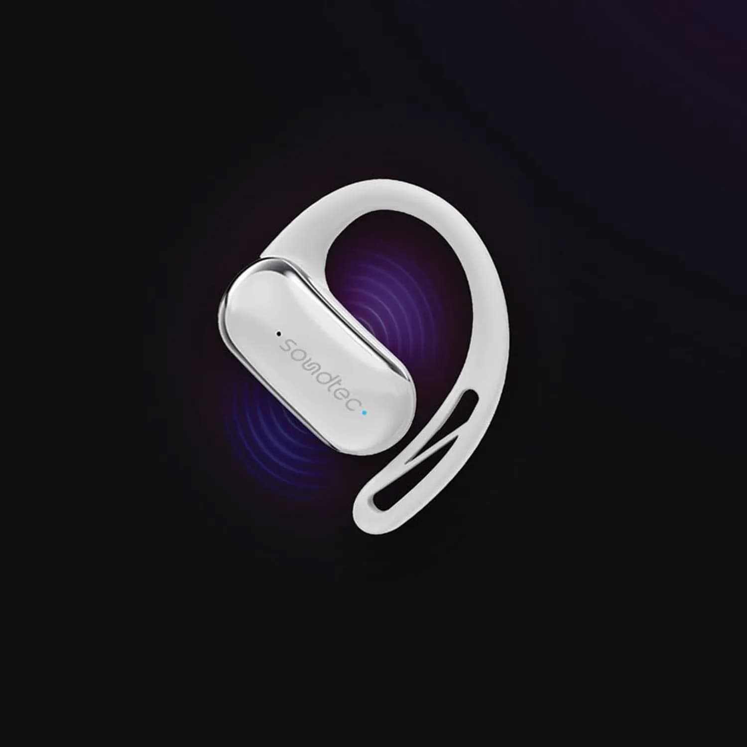 Porodo Wireless Earbuds PDSTWMO05 - Open-Ear, IPX4, White 2