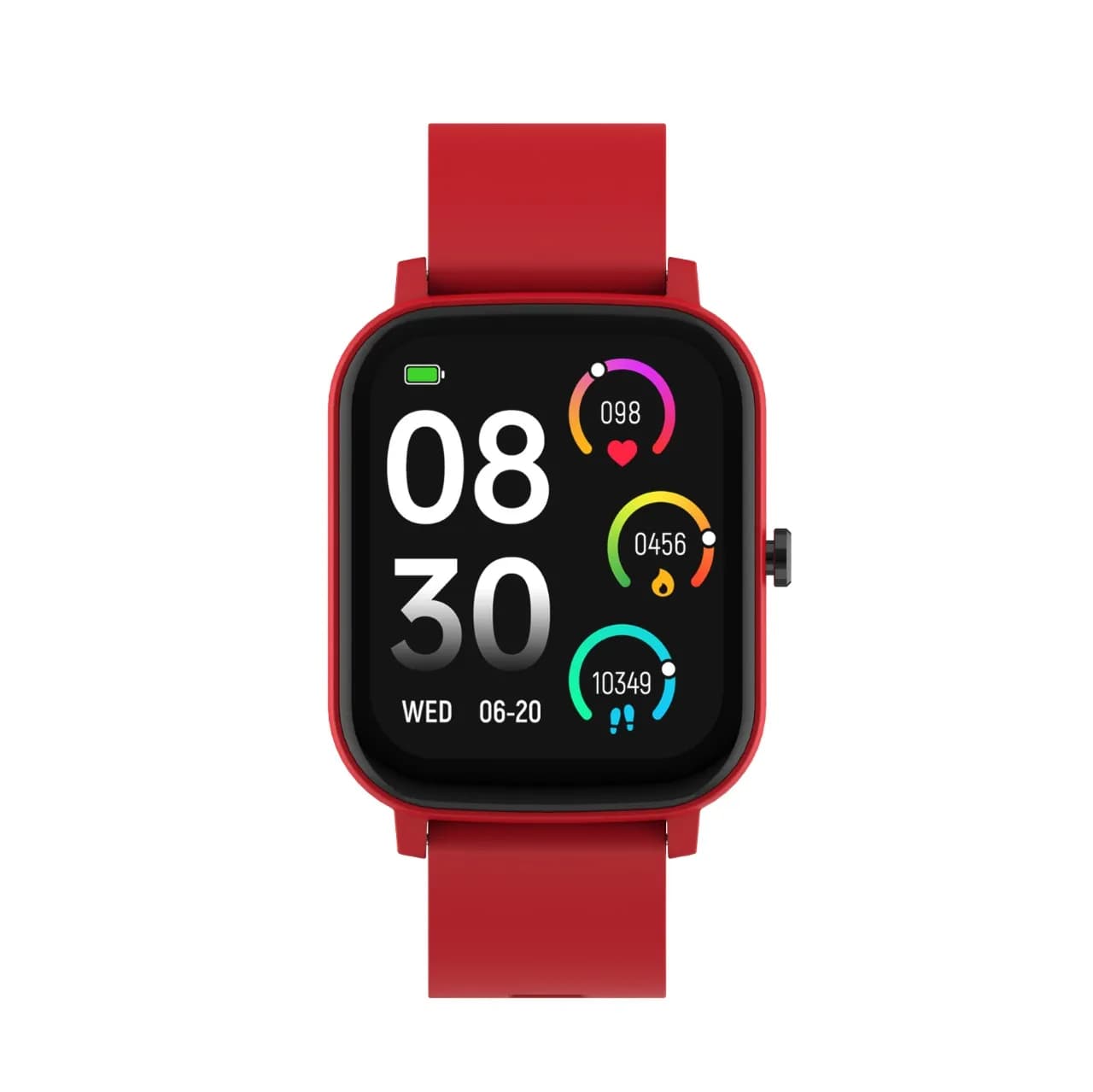 Porodo Endura Fit Smart Watch with 1.80" HD Display — Red 2