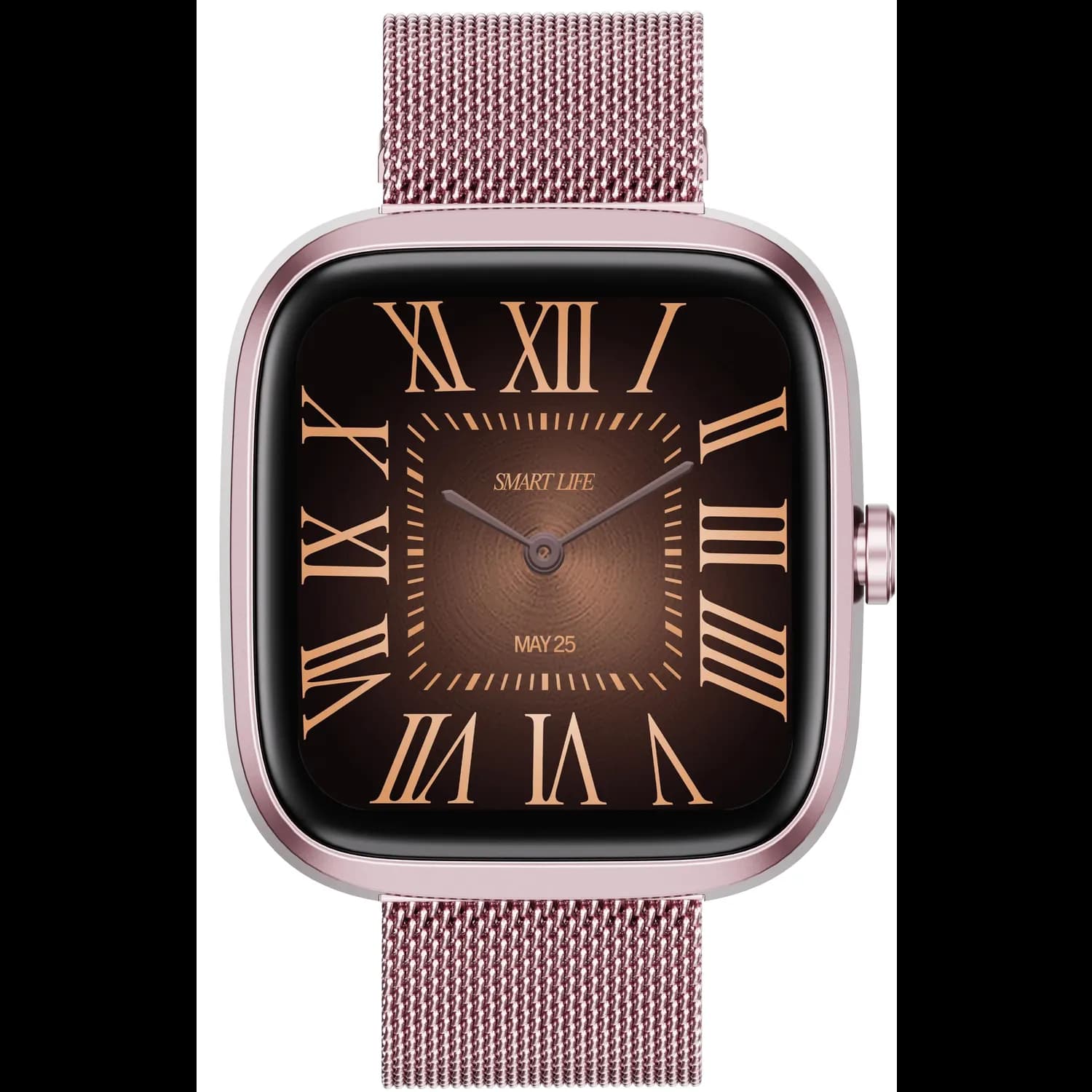 Porodo Smartwatch SKWER - 1.72” HD Display, Pink 2