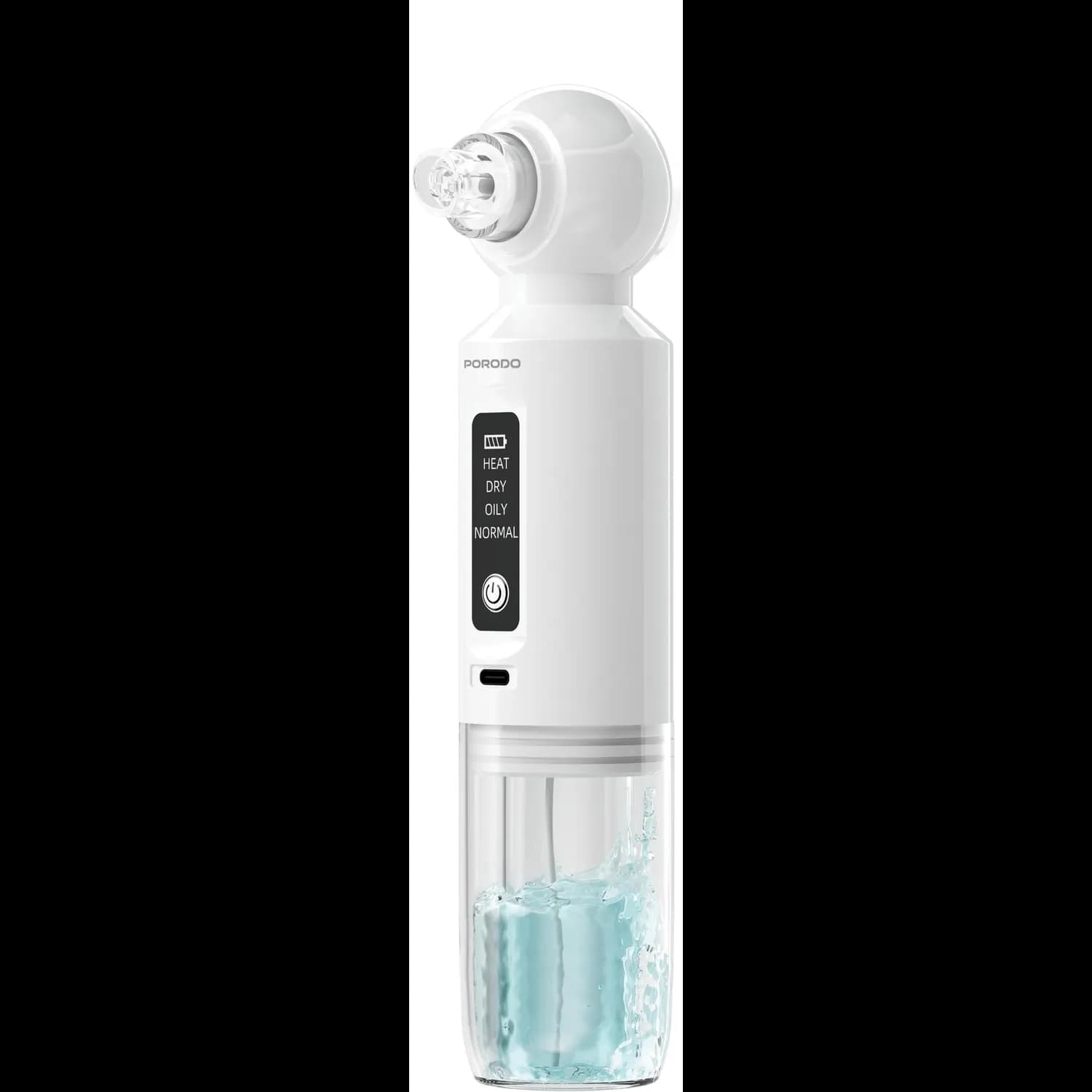 Porodo Blackhead Remover Lifestyle Deep Facial 2.8W - 6 Heads, White 1 Porodo Blackhead Remover Lifestyle Deep Facial 2.8W - 6 Heads, White 1