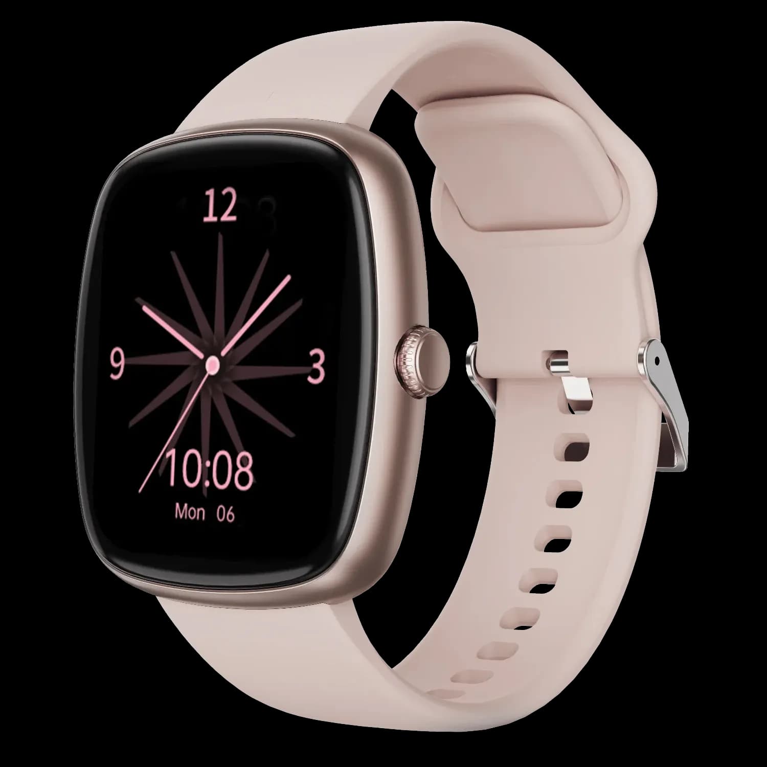 Porodo Sport Smart Watch Rony - 1.83", Silver — Pink 1 Porodo Sport Smart Watch Rony - 1.83", Silver — Pink 1
