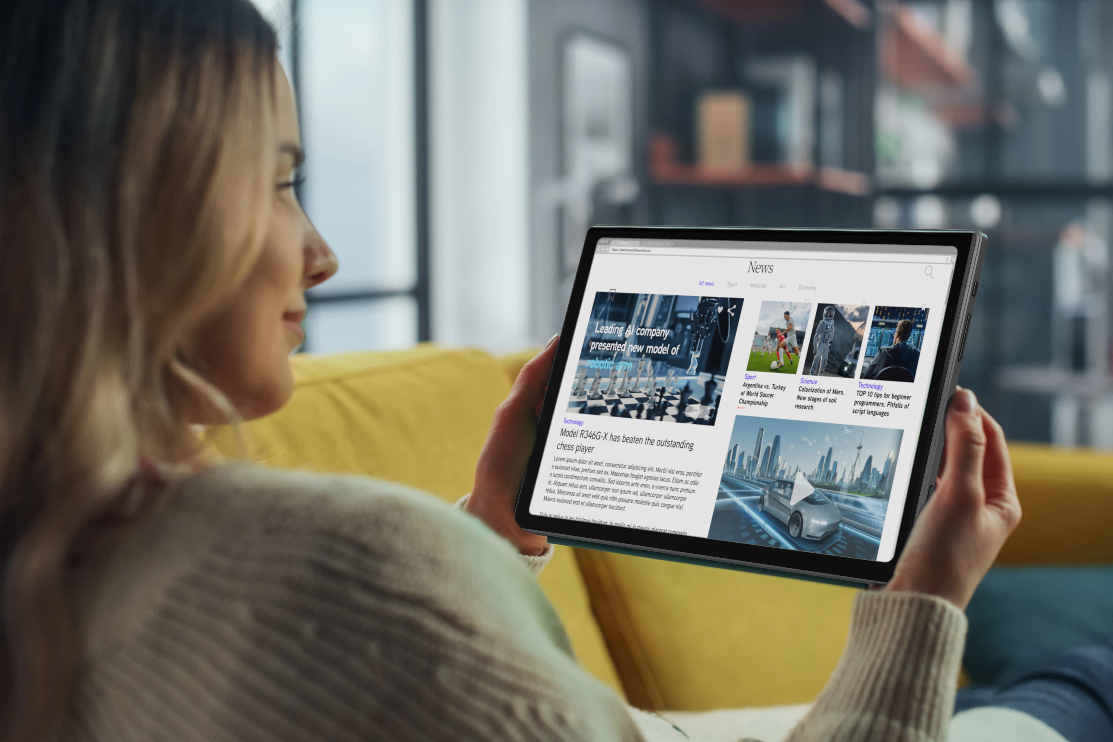 Porodo 10.1" Ultra Professional Tablet - Black 3