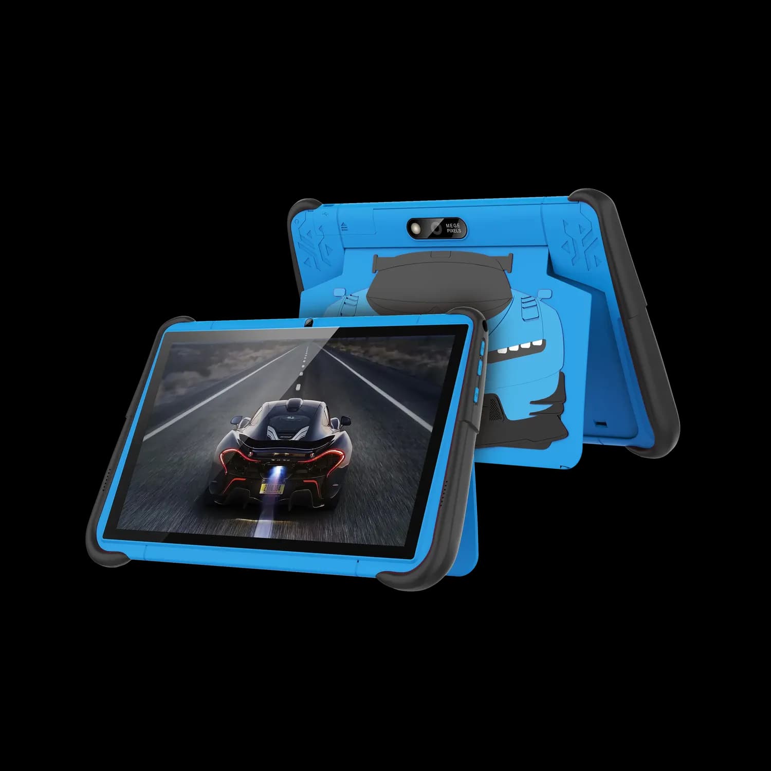 Porodo 10.1" Smart Tablet 2.4G 4000mah 2+64GB, - Blue 1 Porodo 10.1" Smart Tablet 2.4G 4000mah 2+64GB, - Blue 1