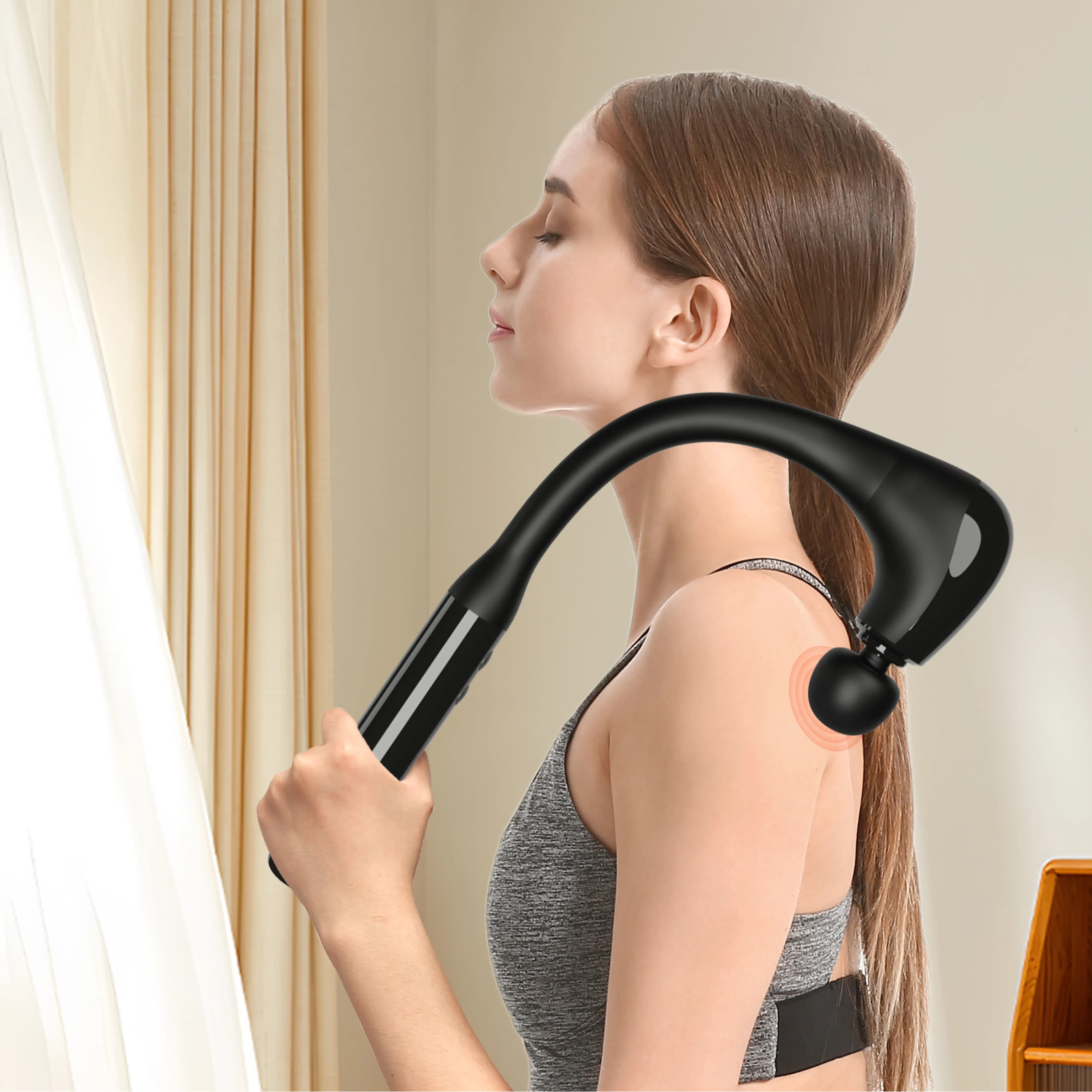 Porodo Therapist Massage Hammer - Black 3
