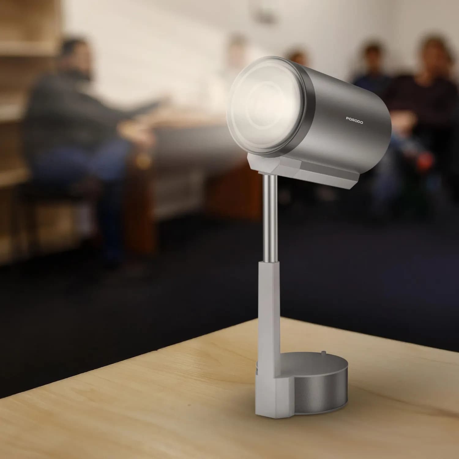 Porodo Projector - Smart FHD 100" Android 13, Gray 5