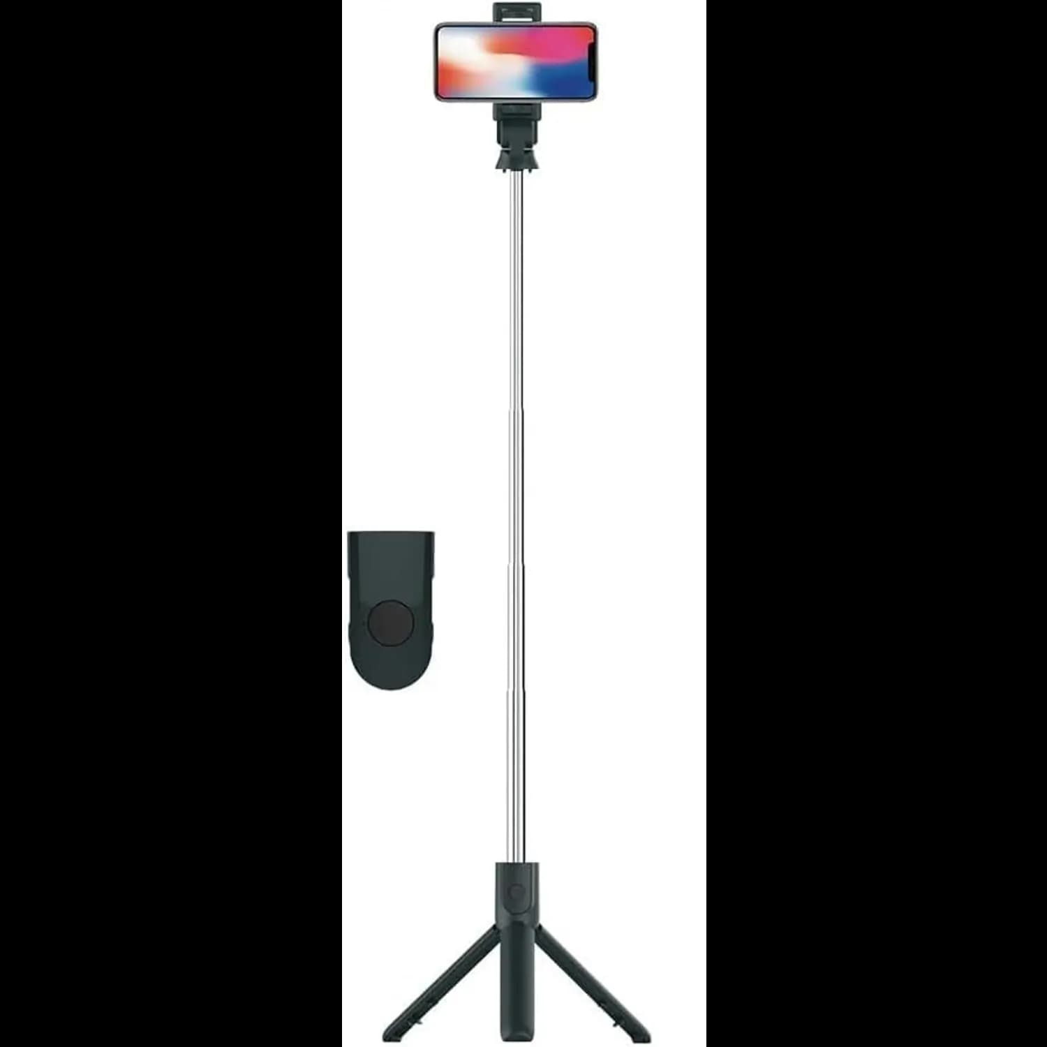 Porodo Selfie Stick Tripod - Bluetooth Remote, Black 5
