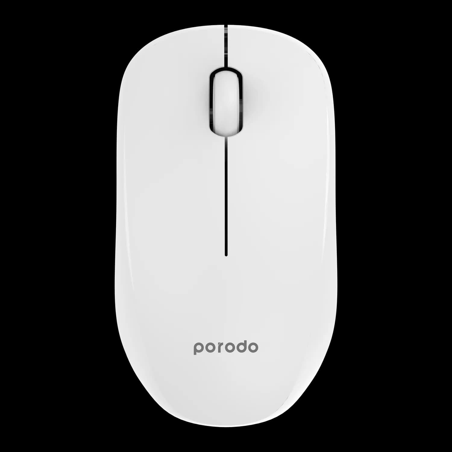 Porodo 2.4G Wireless and Bluetooth Rechargeable Mouse DPI 1200 - White 1 Porodo 2.4G Wireless and Bluetooth Rechargeable Mouse DPI 1200 - White 1