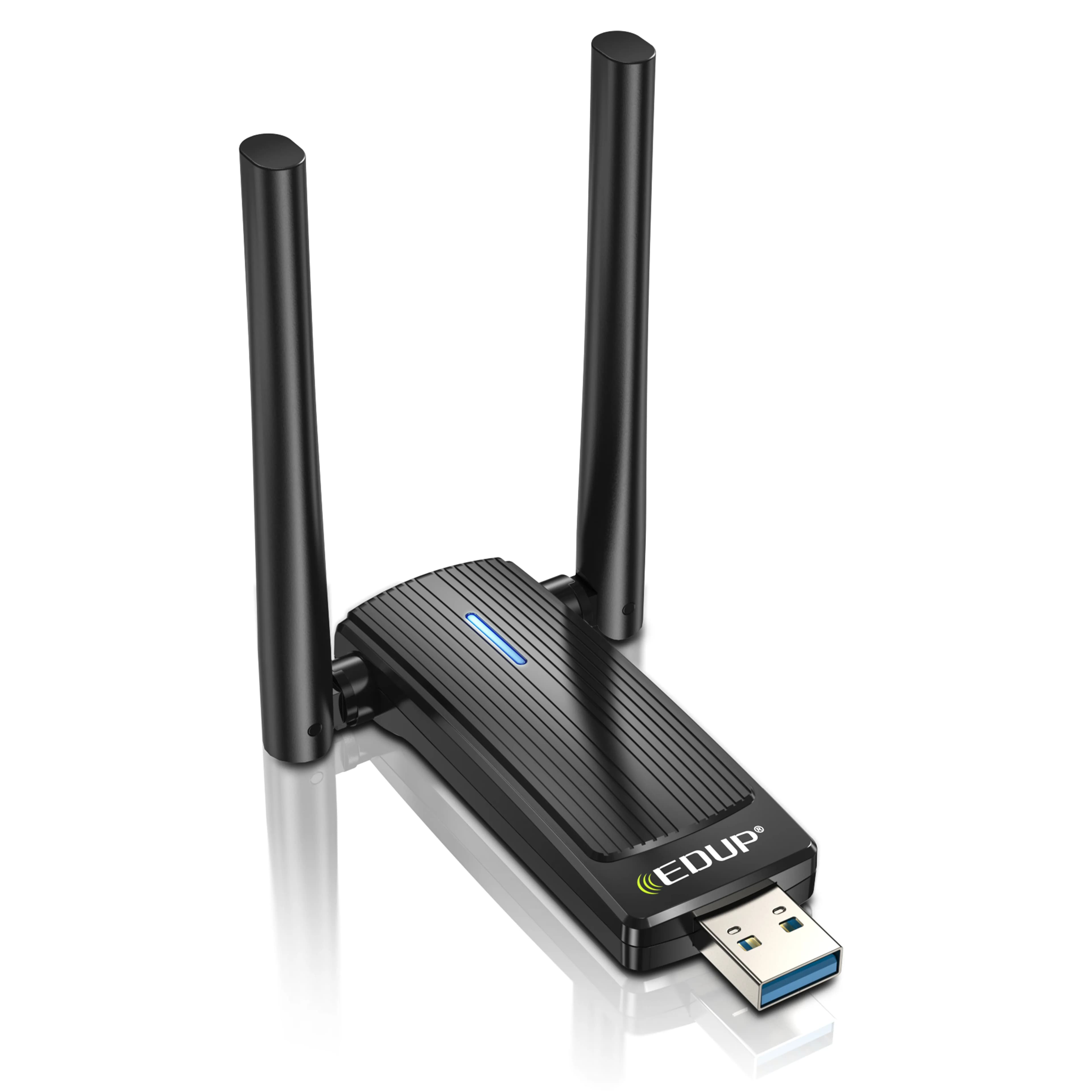 Porodo Dual Band WiFi6 USB Adapter - Black 2
