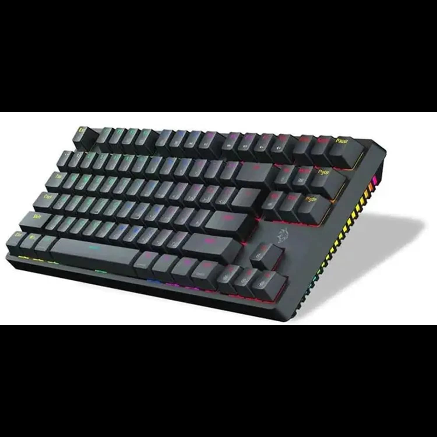 Porodo Mechanical Keyboard - Wireless TKL, Gateron Red, Black 2